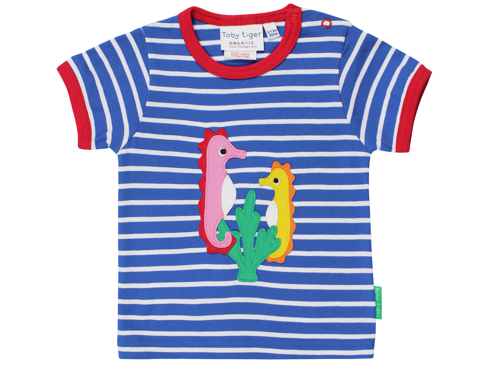 T-Shirts T-Shirts & Tops Kleidung Baby und Kinder T-Shirt Seepferdchen Toby Tiger Front Image Last Season