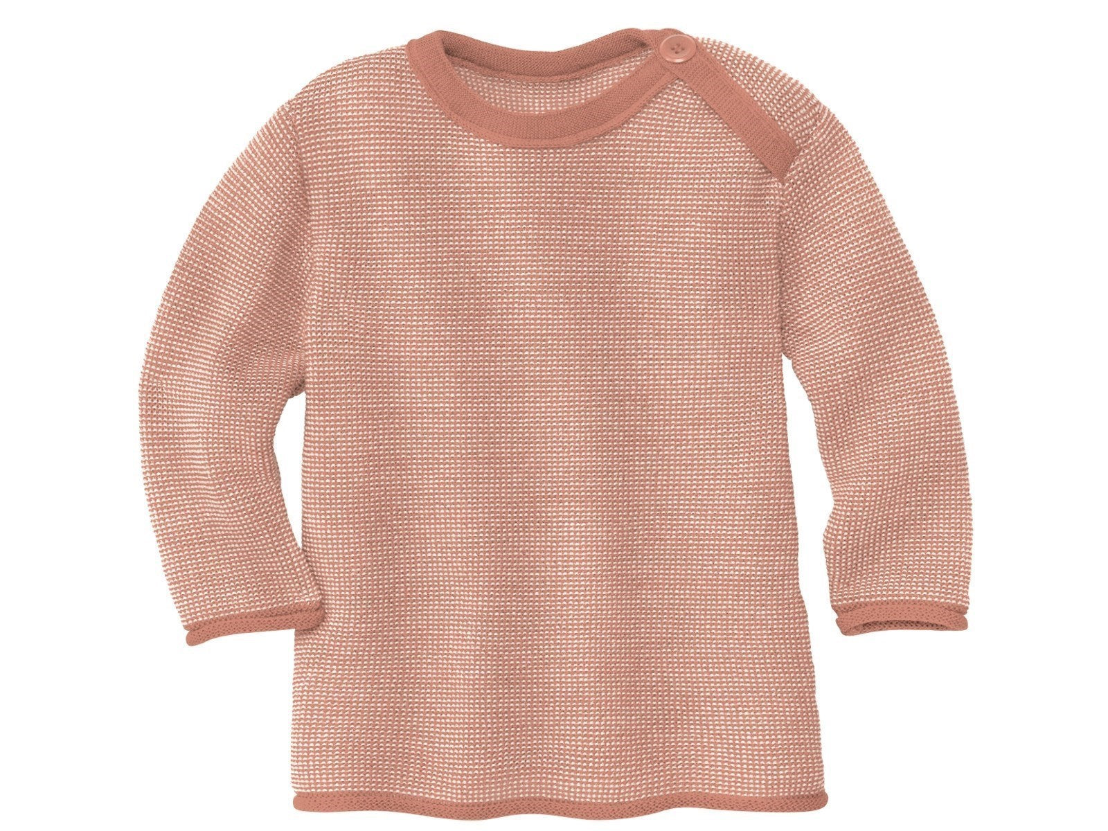 Pullover Pullover & Strickjacken Kleidung Pullover melange-rosé-natur* Disana Front Image Last Season