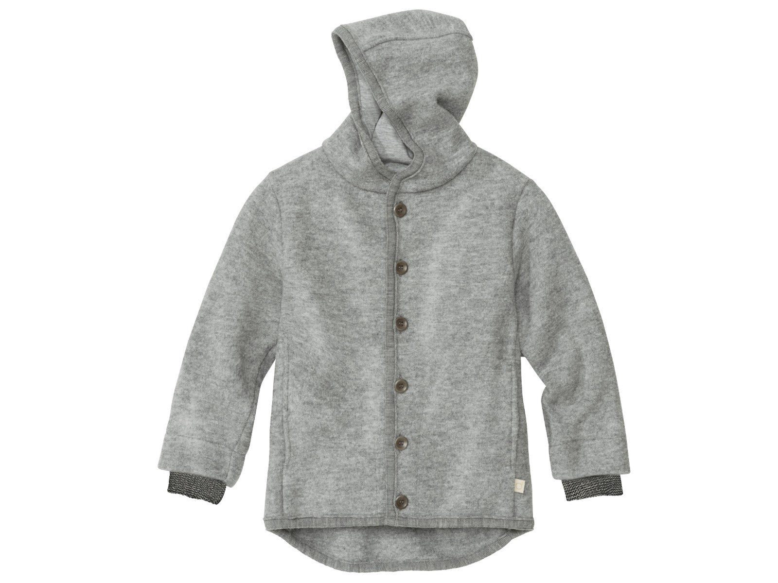 Wollwalkjacken Jacken & Westen Kleidung Walkjacke hellgrau° Disana Front Image Last Season
