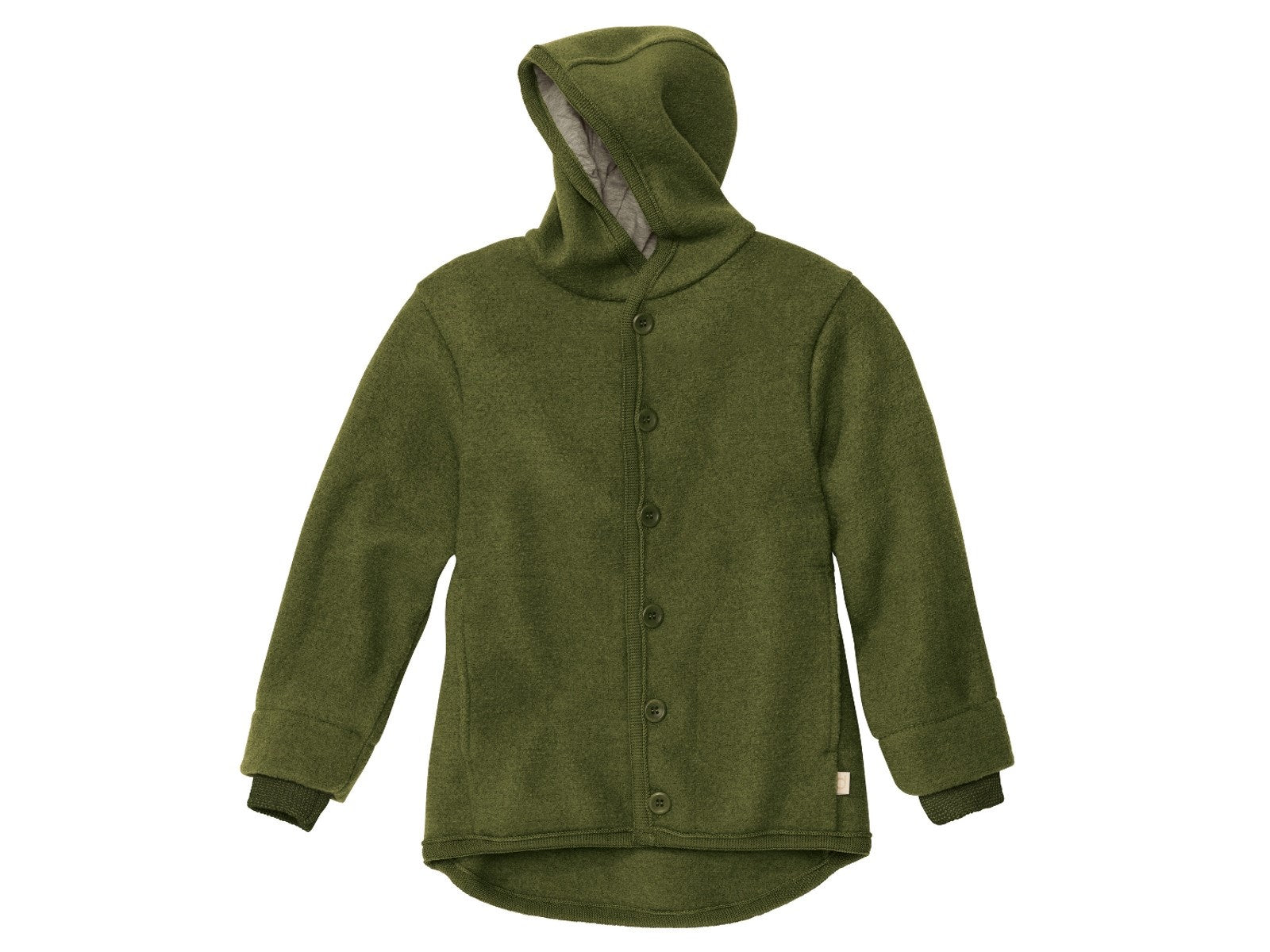 Wollwalkjacken Jacken & Westen Kleidung Walkjacke oliv° Disana Front Image Last Season