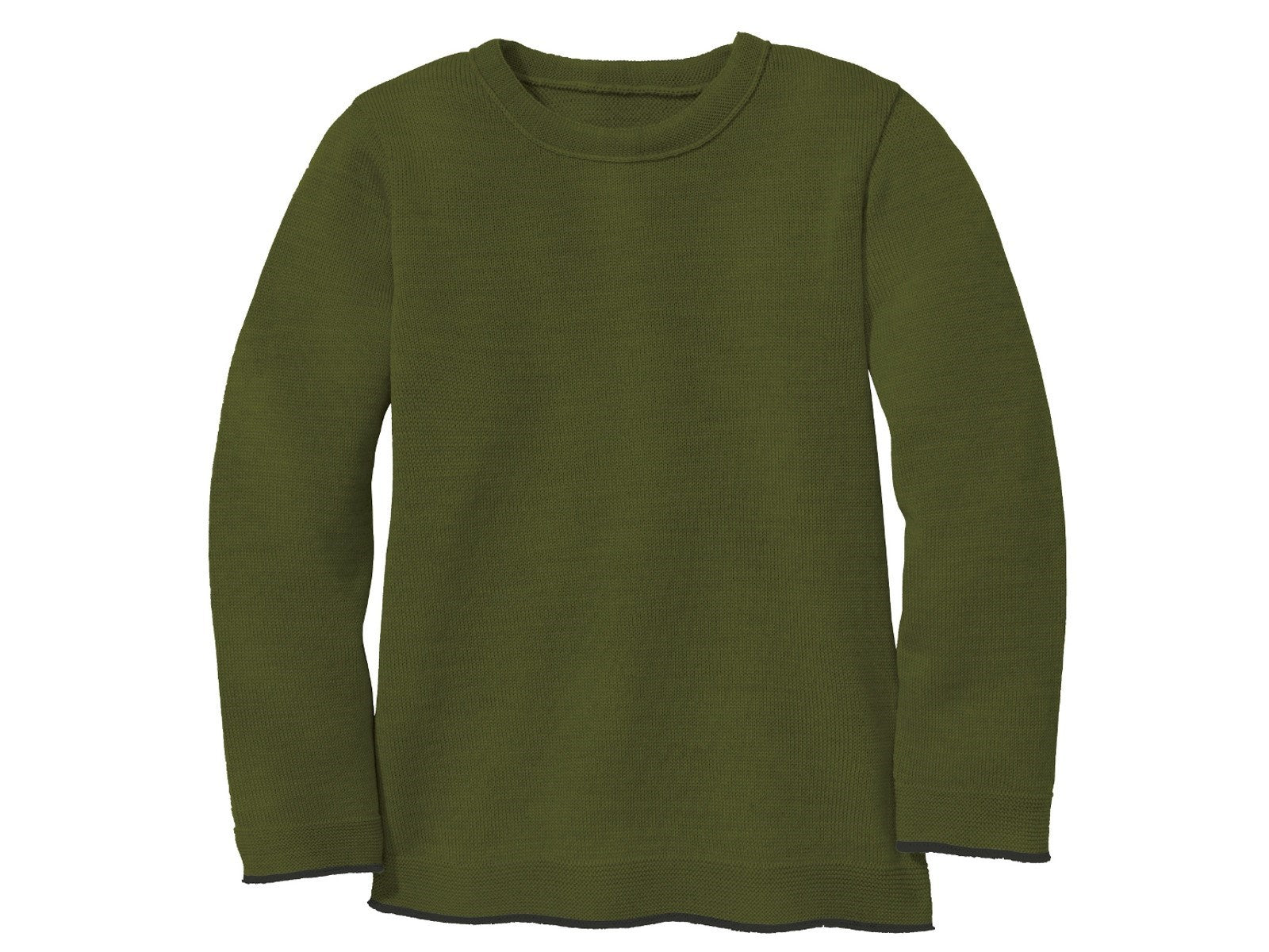 Strickpullover Strickpullover & Strickjacken Kleidung Kinder Strickpullover oliv* Disana Front Image Last Season