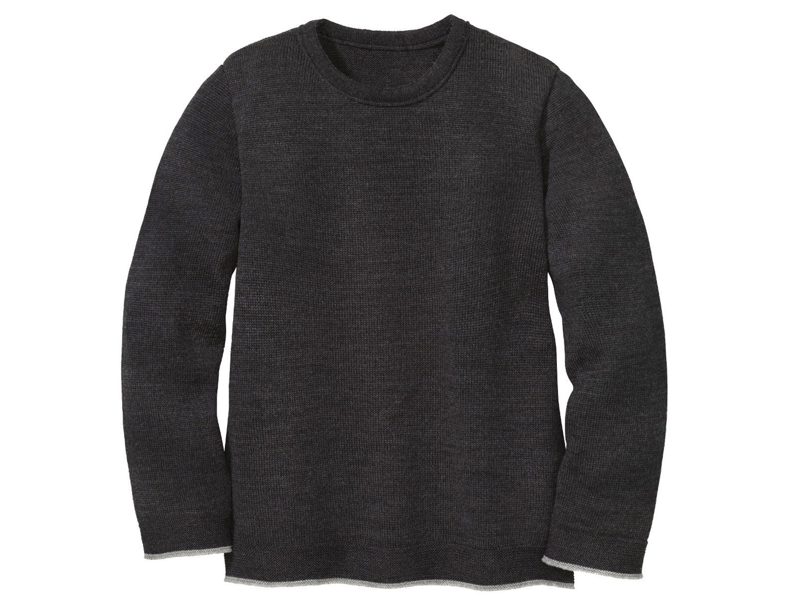 Strickpullover Strickpullover & Strickjacken Kleidung Kinder Strickpullover anthrazit* Disana Front Image Last Season