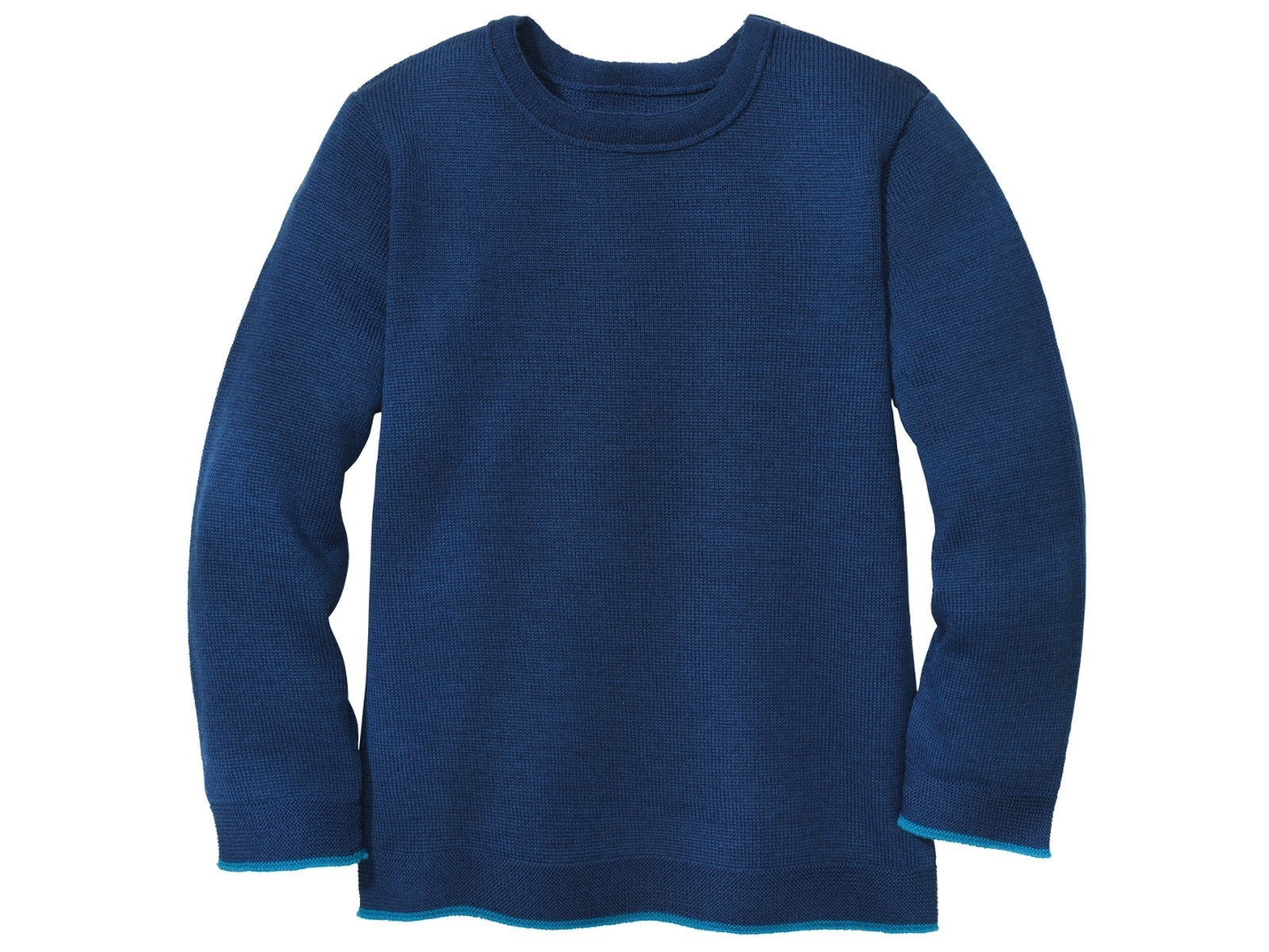 Strickpullover Strickpullover & Strickjacken Kleidung Kinder Strickpullover marine* Disana Front Image Last Season