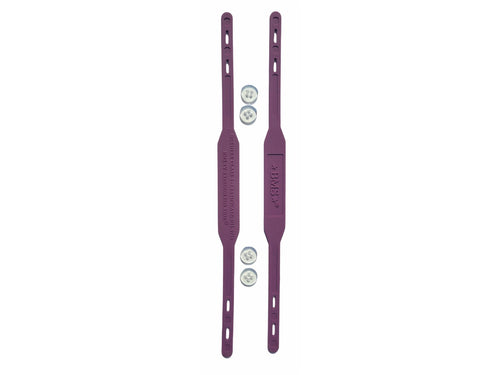 Matschhosen Regenkleidung Kleidung Silicon Harbour Straps purple BMS Front Image Last Season