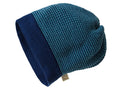 Mützen Hüte & Mützen Accessoires Beanie melange-marine-lagoon* Disana Front Image Last Season