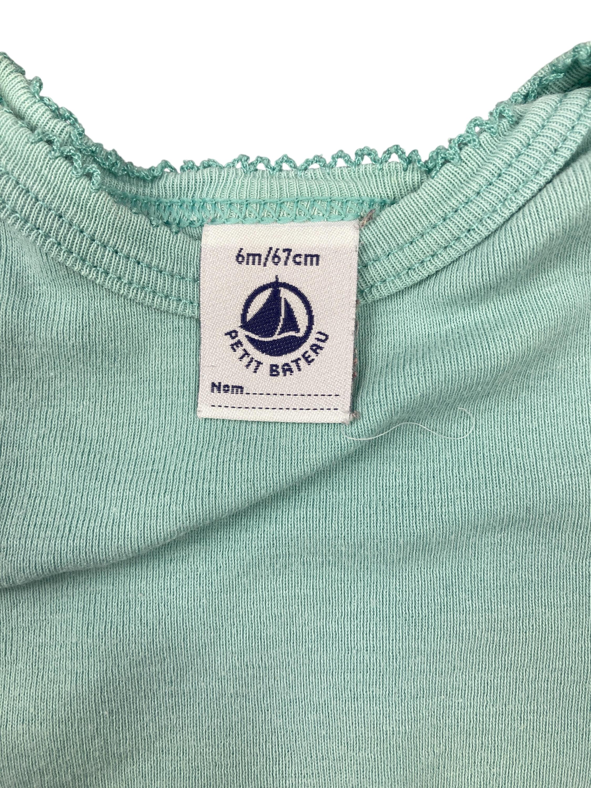 Bodys Unterwäsche & Bodys Kleidung Body Petit Bateau Label Image Second Hand