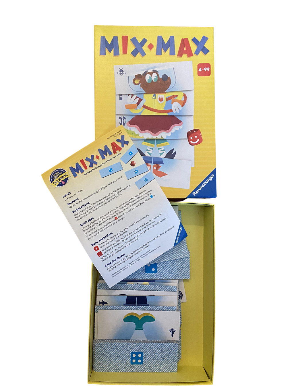 Brettspiele Brett- / Gesellschaftsspiele Spielen & Lernen Mix Match Brettspiel Ravensburger  Rear Image Second Hand
