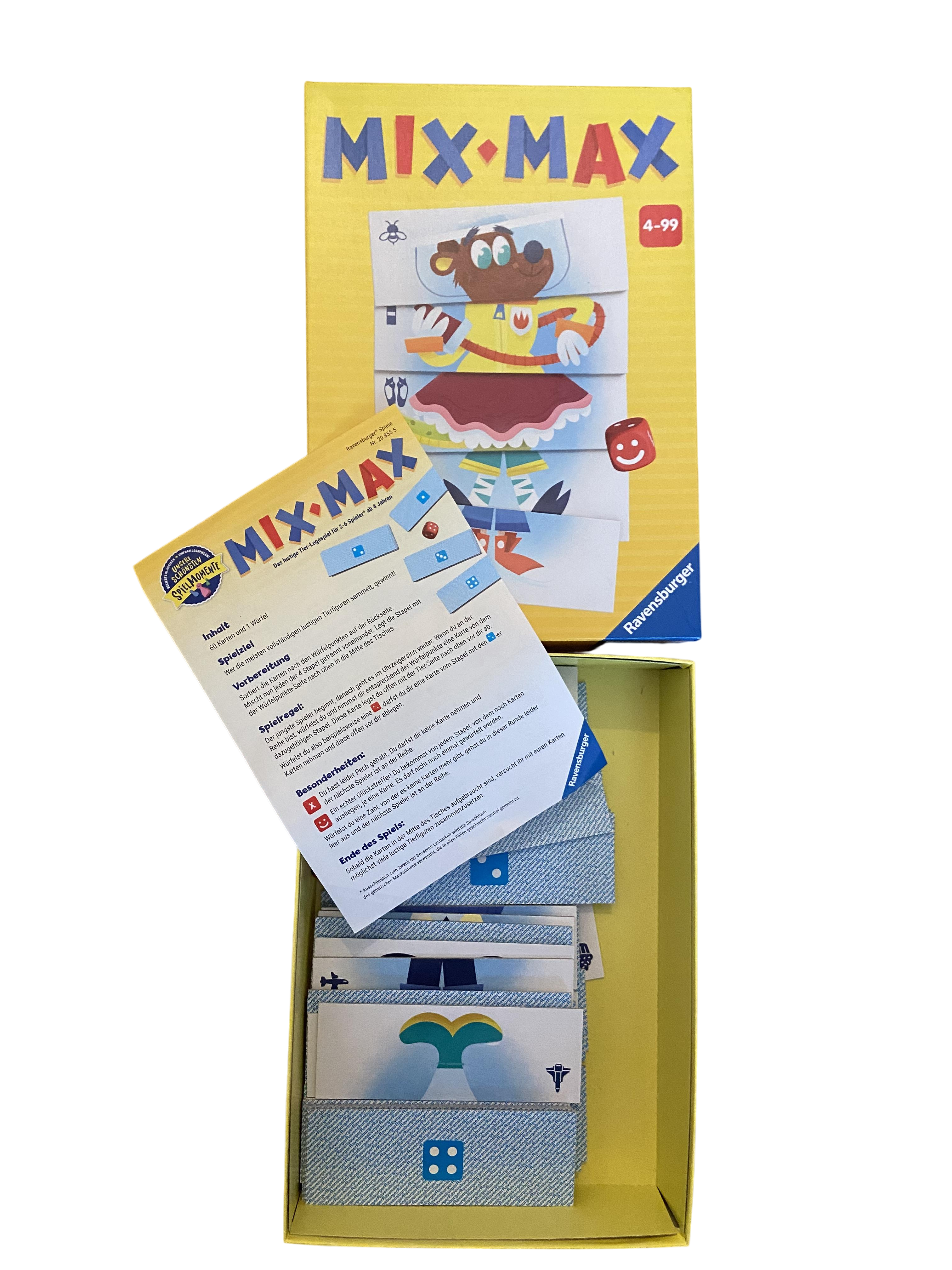 Brettspiele Brett- / Gesellschaftsspiele Spielen & Lernen Mix Match Brettspiel Ravensburger  Rear Image Second Hand