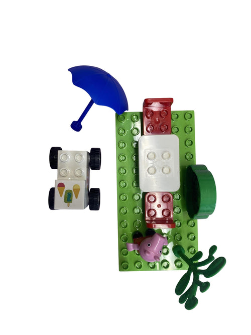 Duplo Bauen & Konstruieren Spielen & Lernen Bloxx Peppa Pig BIG Rear Image Second Hand