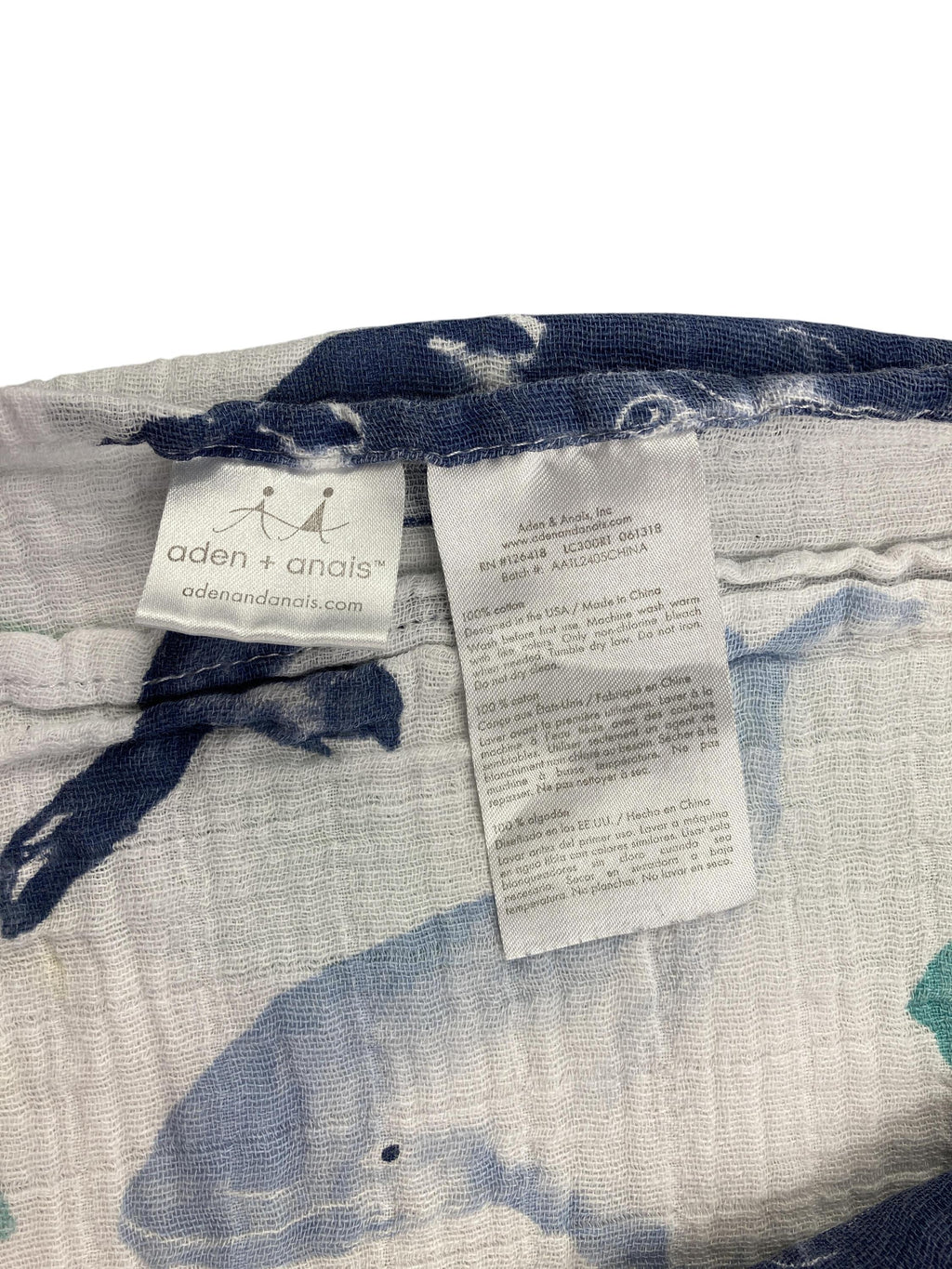 Pucktücher Schlafsäcke & Strampelsäcke Kleidung Pucktuch Aden + Anais Label Image Second Hand