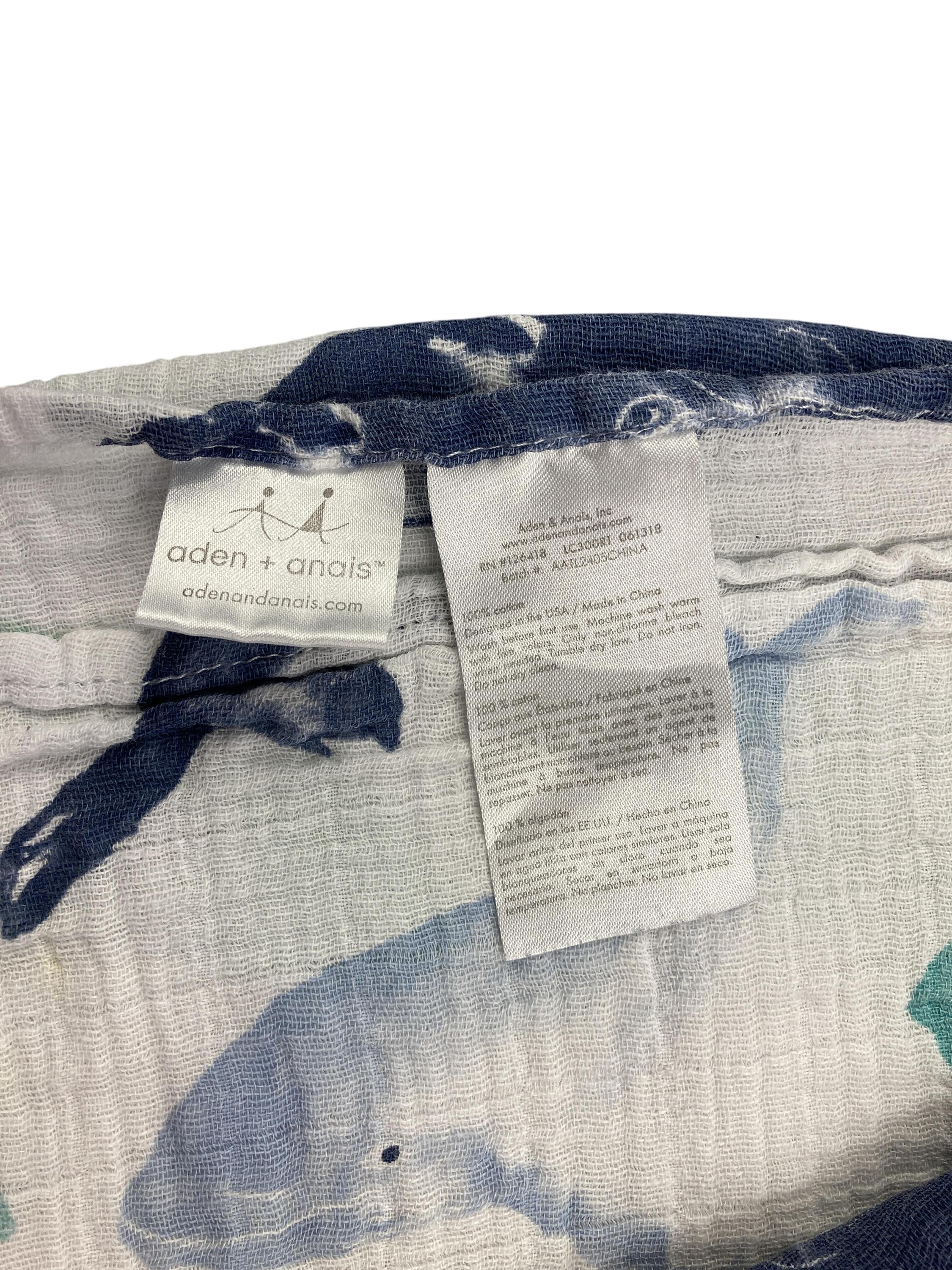 Pucktücher Schlafsäcke & Strampelsäcke Kleidung Pucktuch Aden + Anais Label Image Second Hand