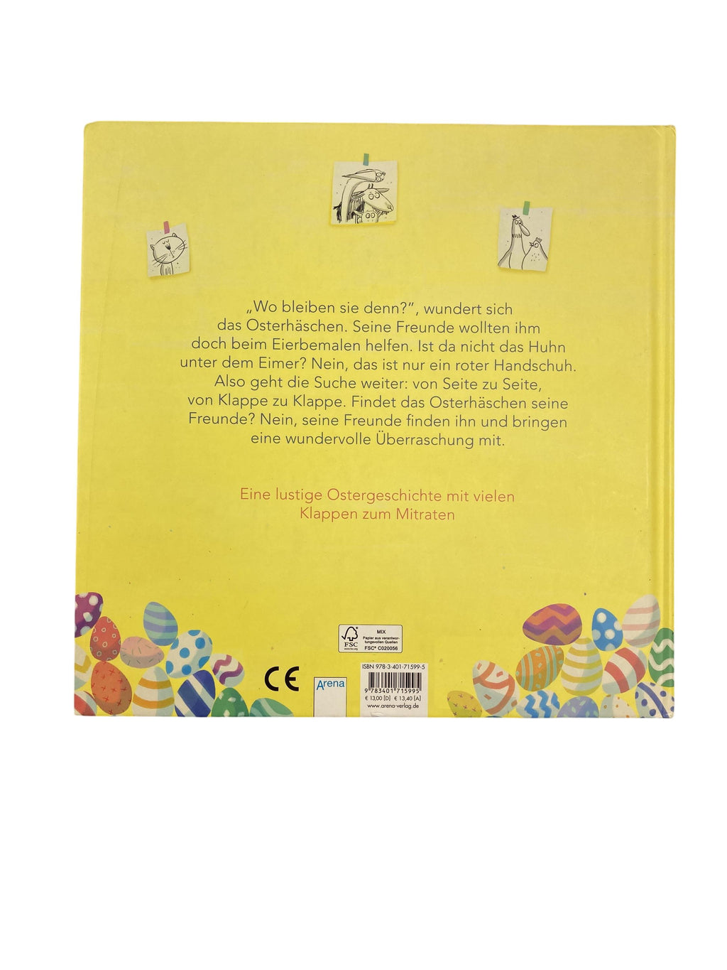 Kinderbücher Bücher Spielen & Lernen Überraschung für das Osterhäsche Arena Rear Image Second Hand