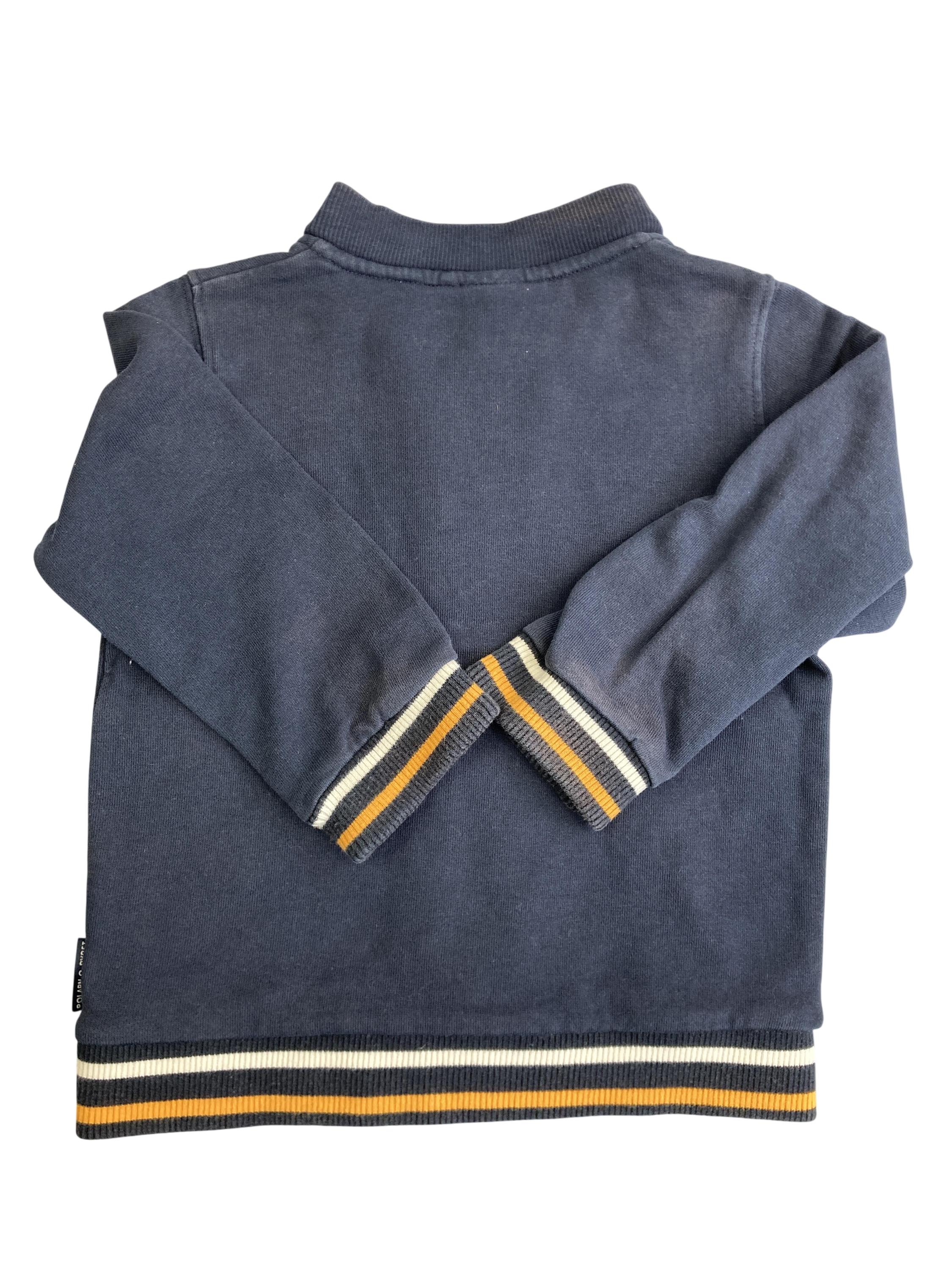 Sweatjacken Sweatshirts & Hoodies Kleidung Sweatjacke Polarn O. Pyret Rear Image Second Hand