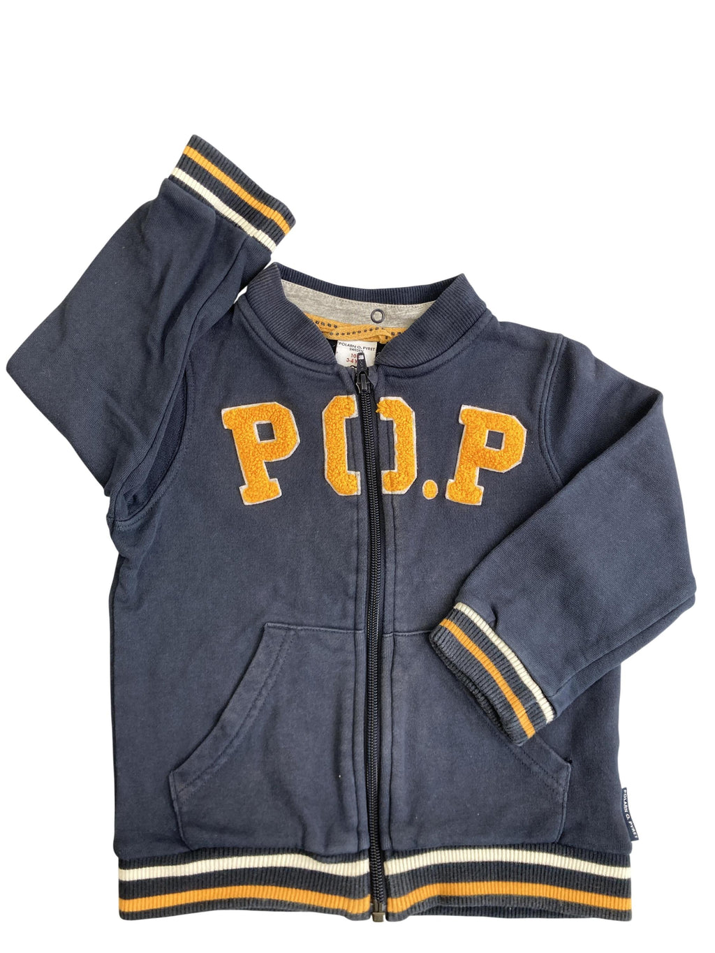 Sweatjacken Sweatshirts & Hoodies Kleidung Sweatjacke Polarn O. Pyret Front Image Second Hand