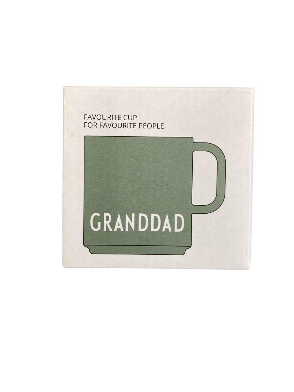 Tassen Essen Wohnen & Kinderzimmer Tasse Granddad Design Letters Front Image Last Season