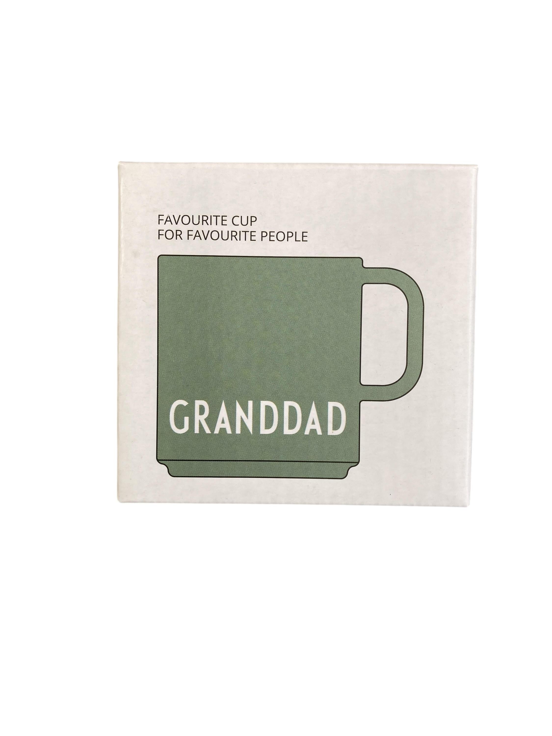 Tassen Essen Wohnen & Kinderzimmer Tasse Granddad Design Letters Front Image Last Season