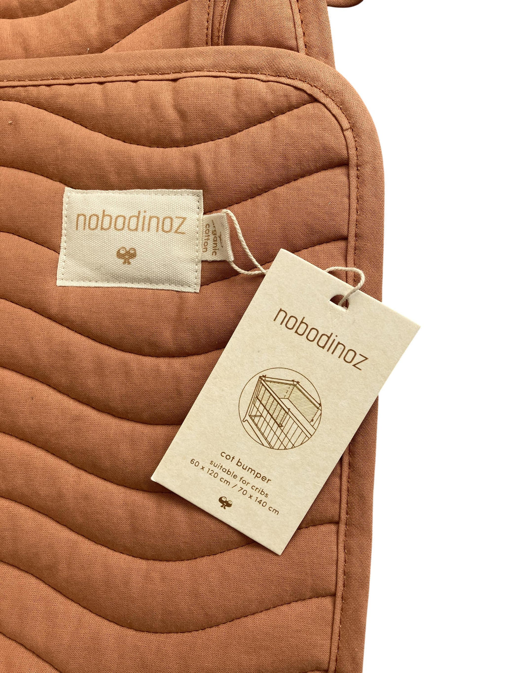 Bettnestchen & Randschutz für Gitterbetten Wohnen & Kinderzimmer Cot Bumper Nobodinoz Label Image Last Season