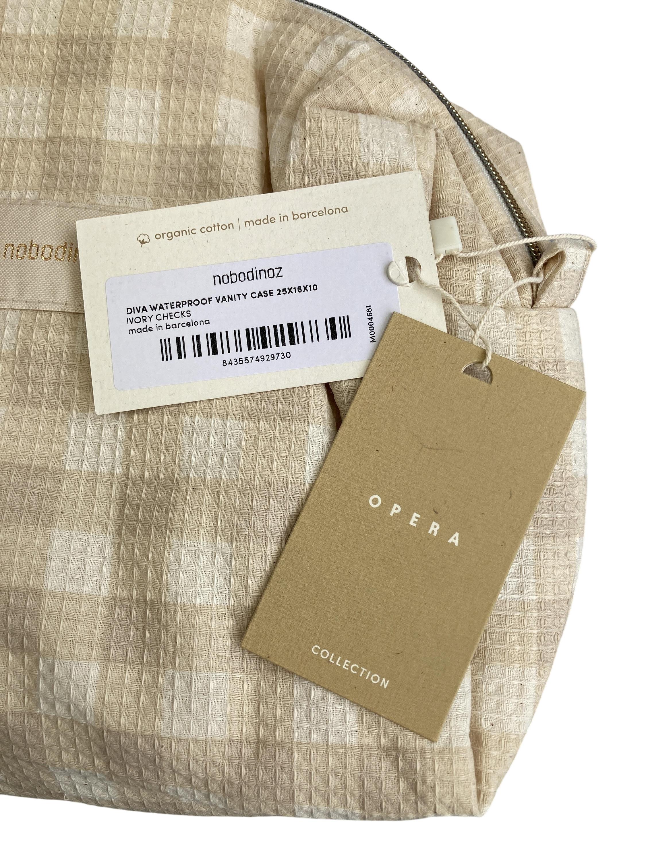 Taschen Rucksäcke & Taschen Accessoires Wasserfeste Kosmetiktasche Nobodinoz Label Image Last Season