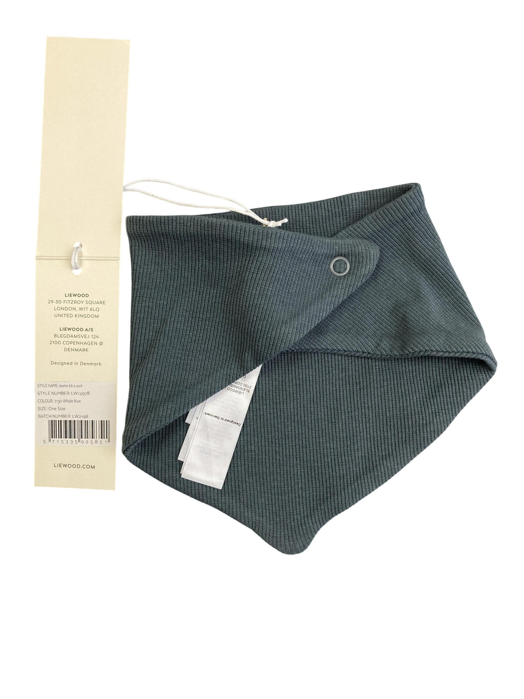 Halstücher Damen Accessoires Unterwegs Anette BiB - Halstücher 2-Pack Liewood Rear Image Last Season