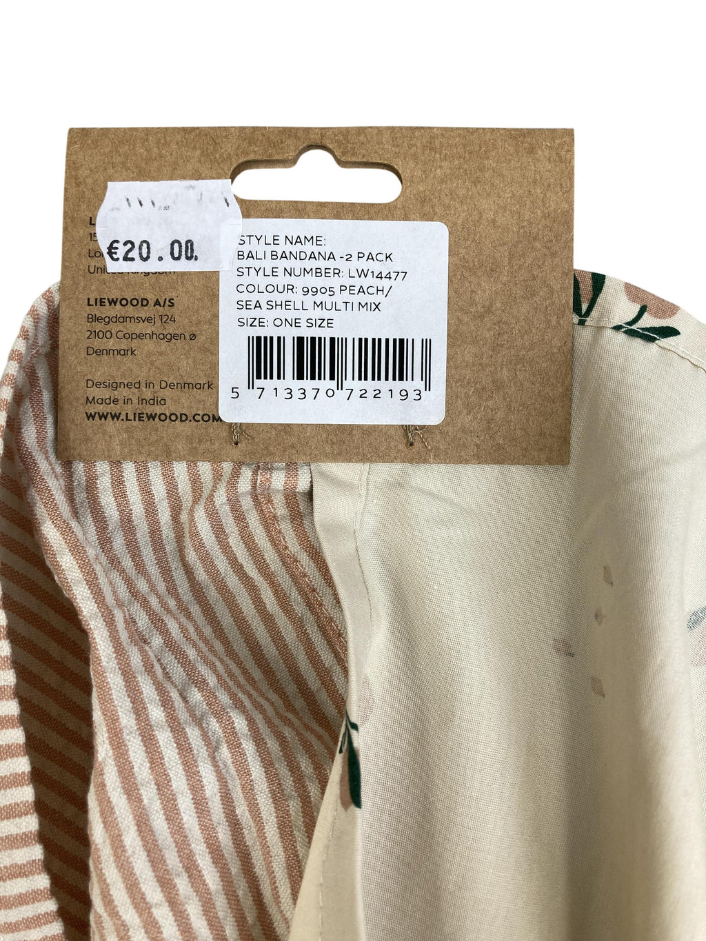 Halstücher Damen Accessoires Unterwegs Bali Bandana 2-Pack Liewood Label Image Last Season