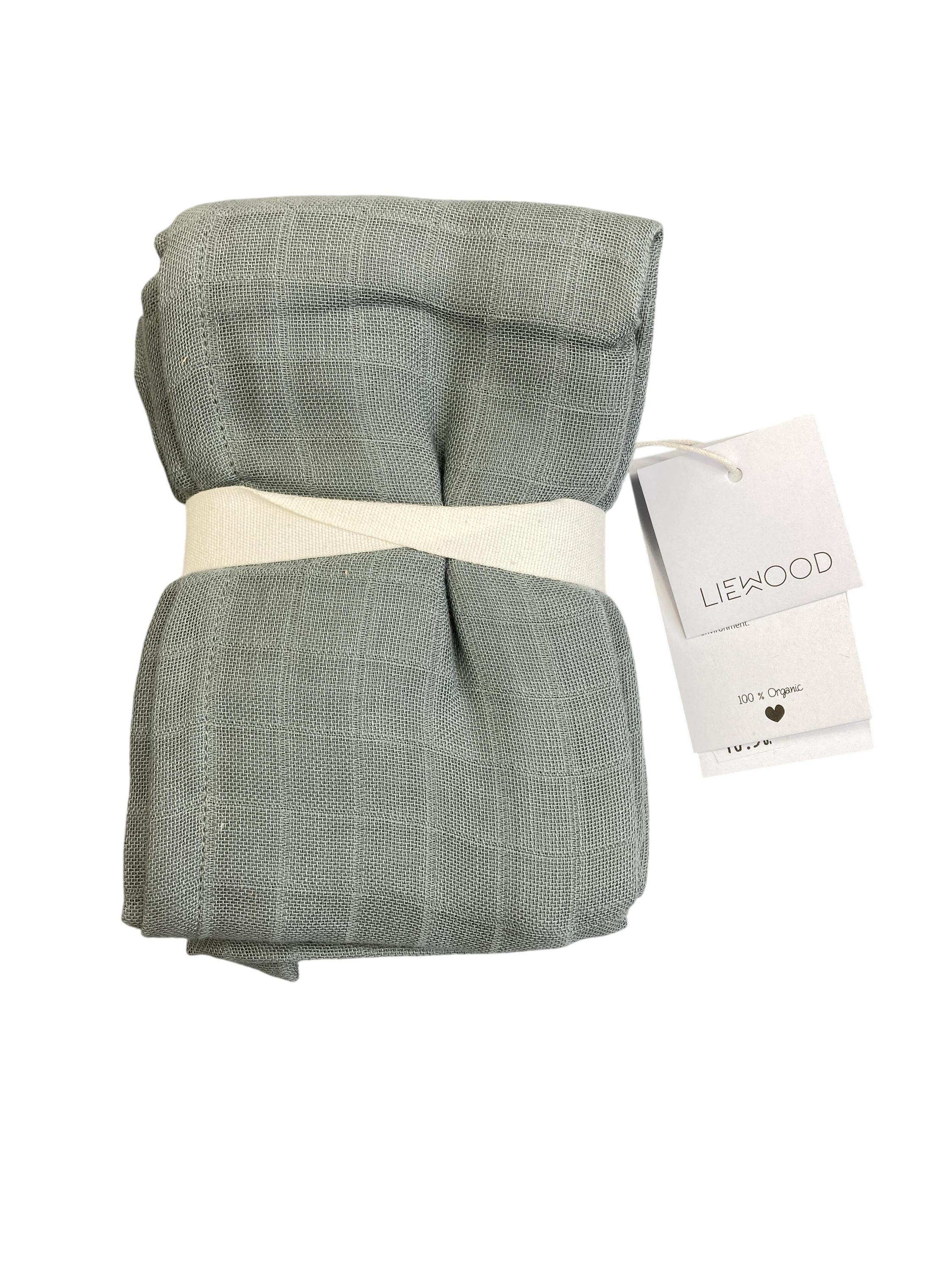 Spucktücher Pflege Hannah Muslin Cloth Rabbit 2-Pack Liewood Front Image Last Season