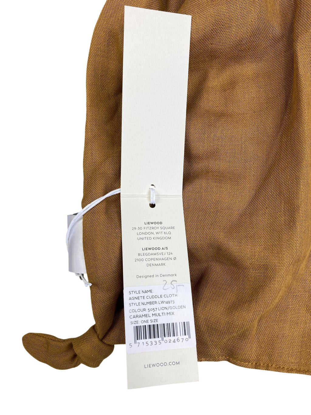 Schmusetücher Babyspielzeuge Spielen & Lernen Agnete Cuddle Cloth Liewood Label Image Last Season