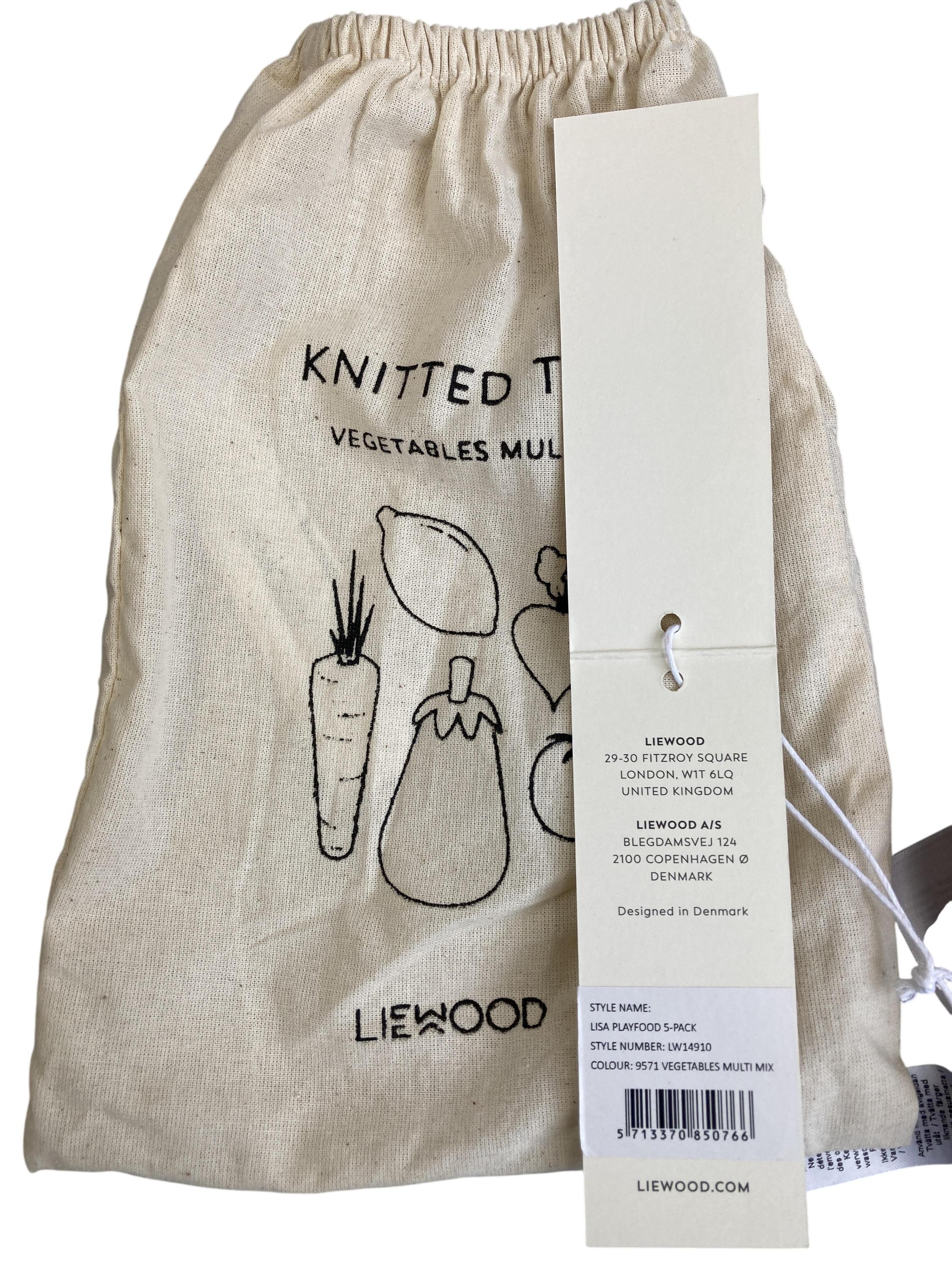 Spielfiguren Figuren & Sammeln Spielen & Lernen Lisa Playfood Vegetables 5-Pack Liewood Label Image Last Season
