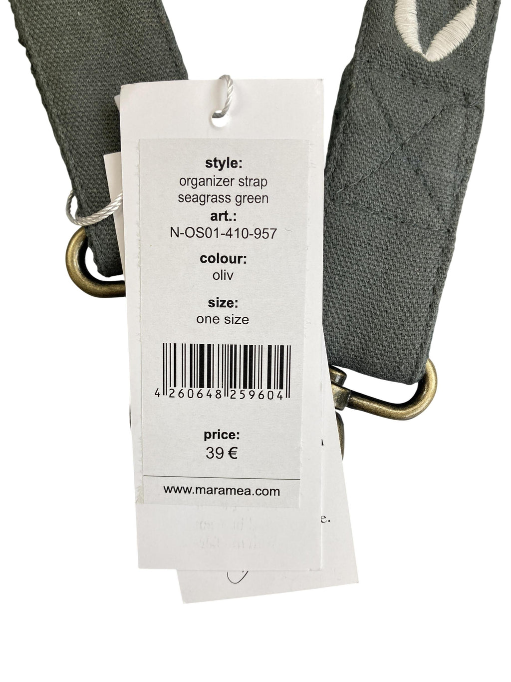 Tragen Zubehör Tragen & Tragetücher Unterwegs Organizer Strap Seagrass Green Mara mea Label Image Last Season