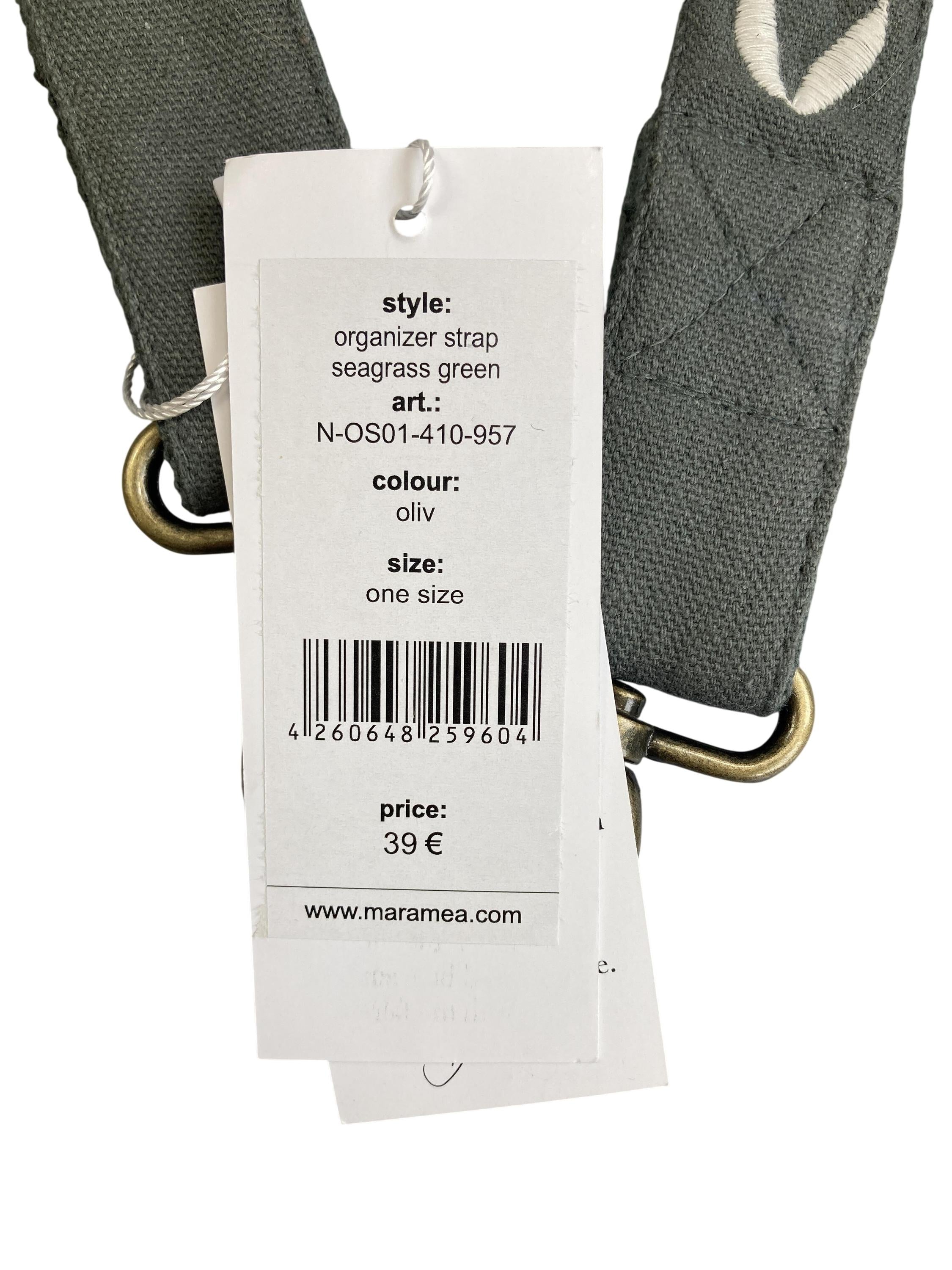 Tragen Zubehör Tragen & Tragetücher Unterwegs Organizer Strap Seagrass Green Mara mea Label Image Last Season