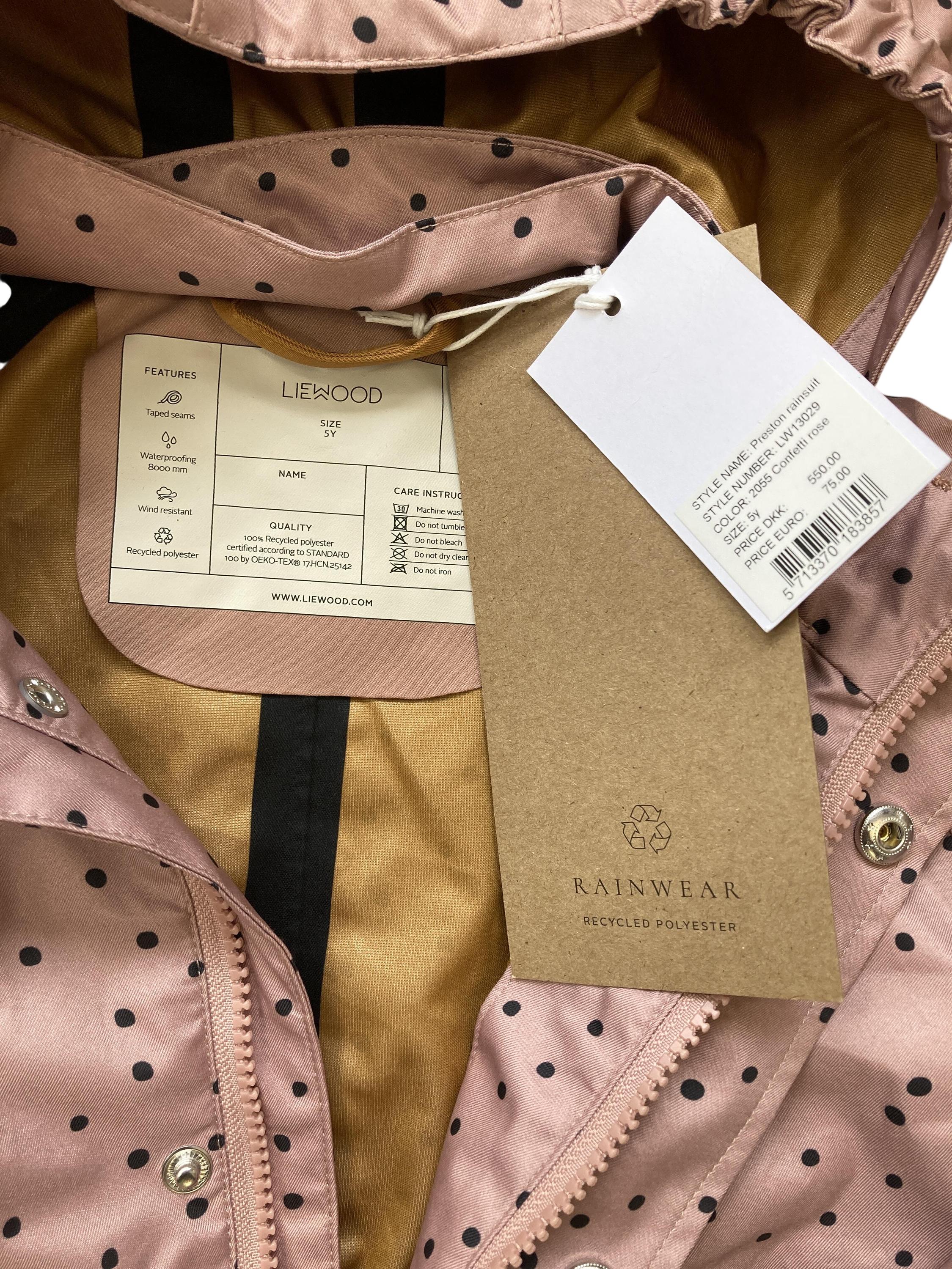 Regenoveralls Regenkleidung Kleidung Regenanzug Liewood Label Image Last Season