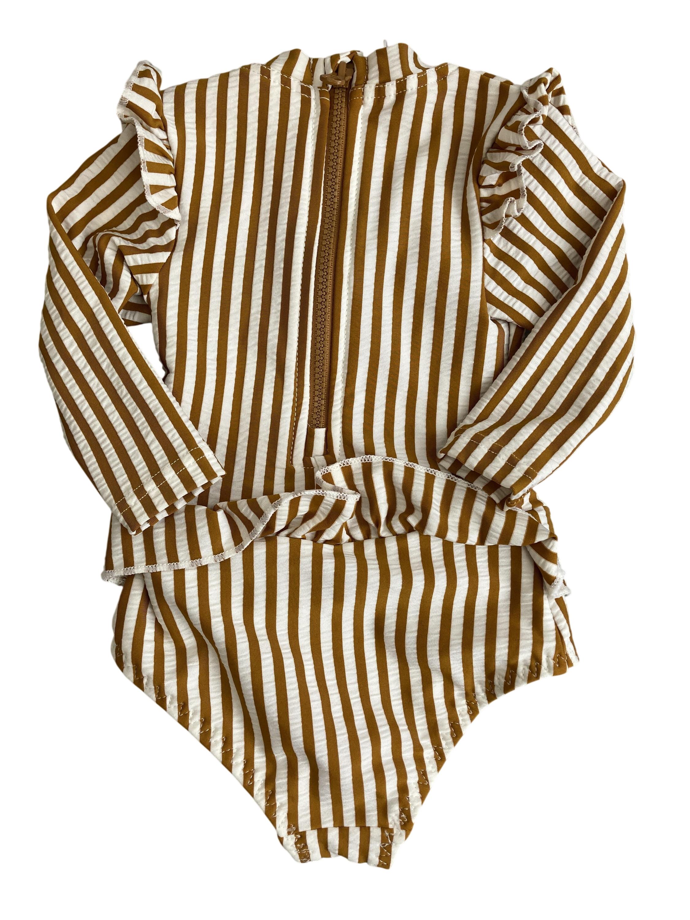 UV Badebekleidung Badebekleidung Kleidung Sille Swim Jumpsuit seersucker Liewood Rear Image Last Season