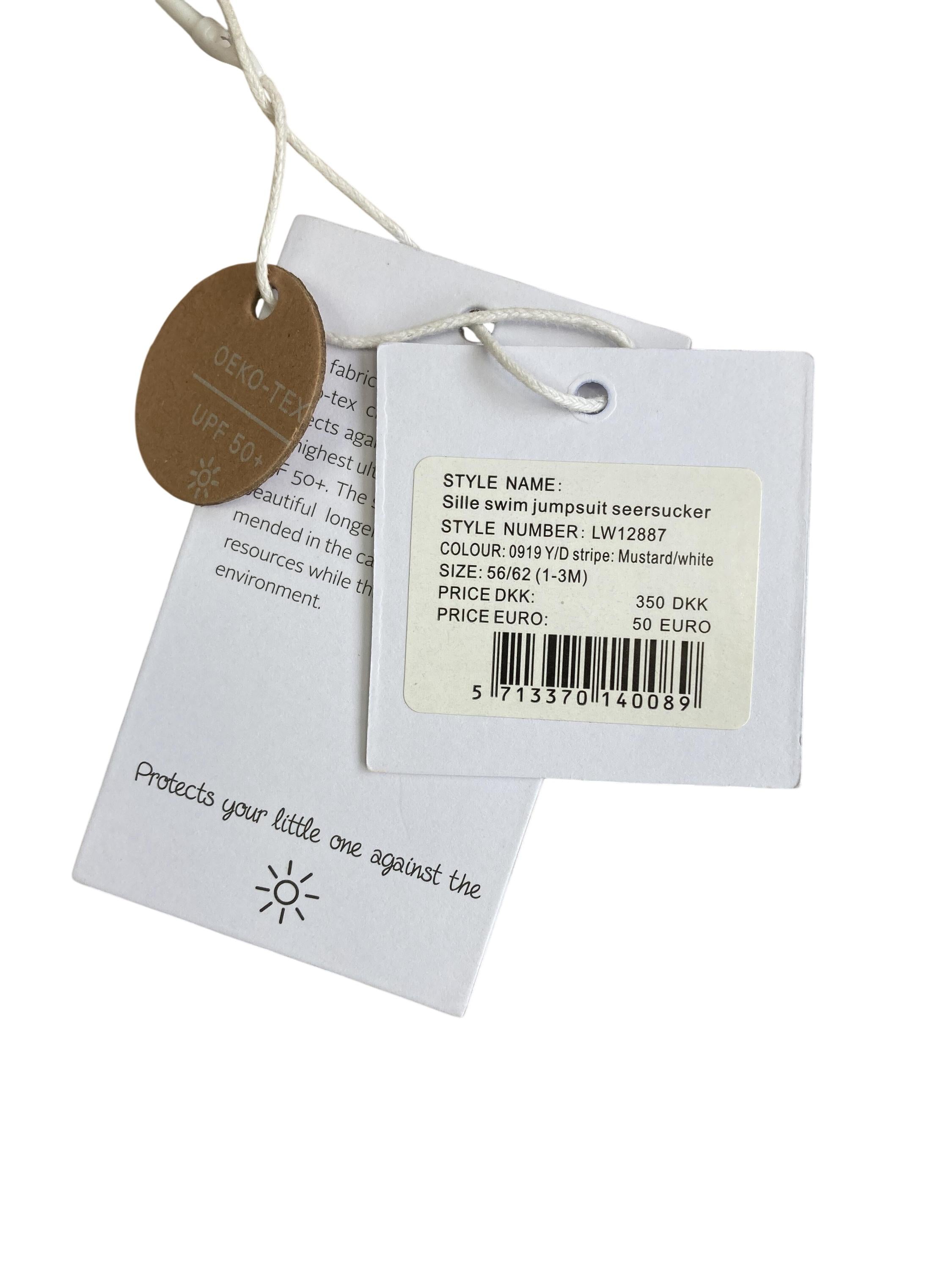 UV Badebekleidung Badebekleidung Kleidung Sille Swim Jumpsuit seersucker Liewood Label Image Last Season