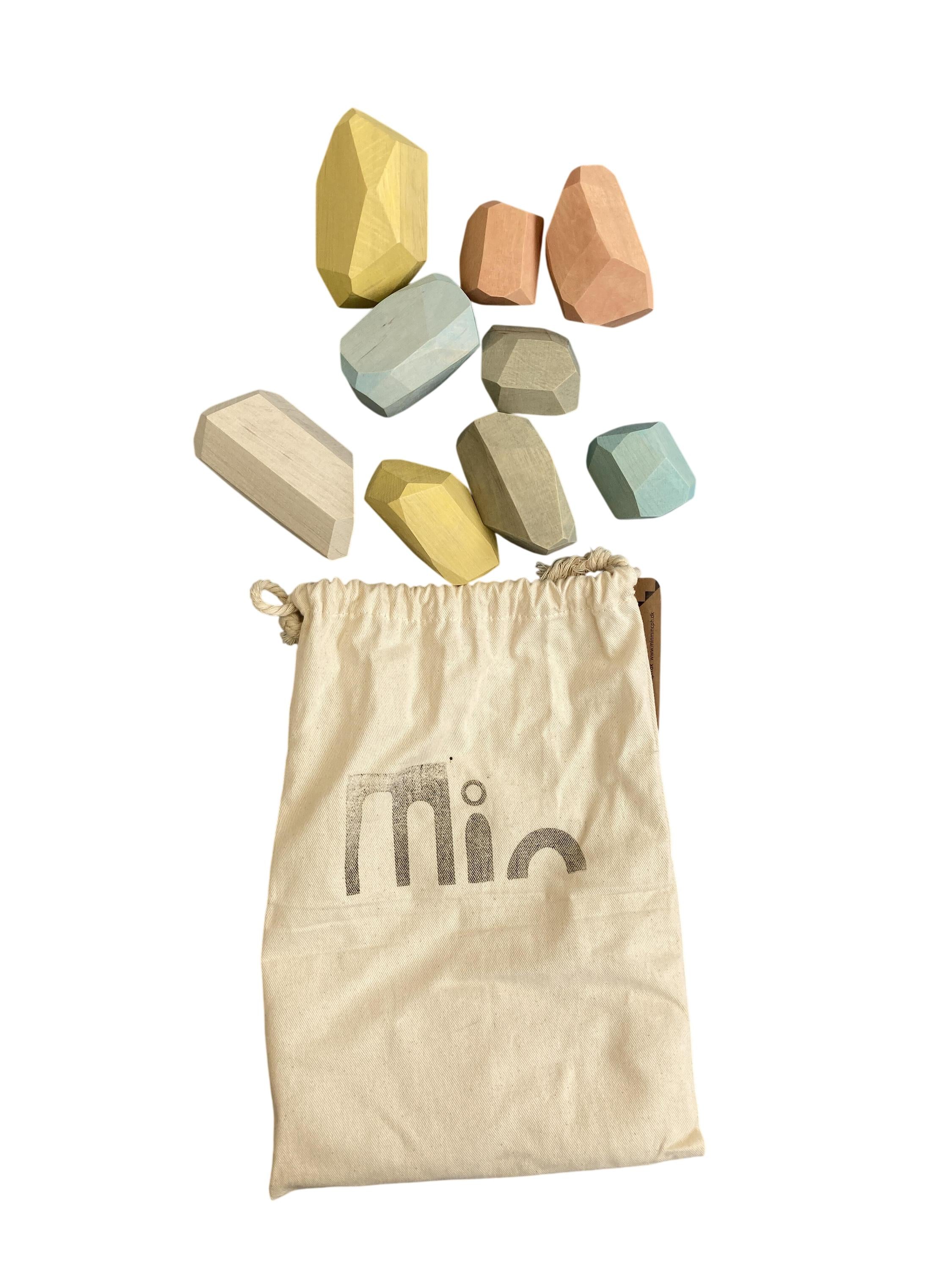 Motorikspielzeug Babyspielzeuge Spielen & Lernen Balancing Stones Pastel MinMin Copenhagen Front Image Last Season