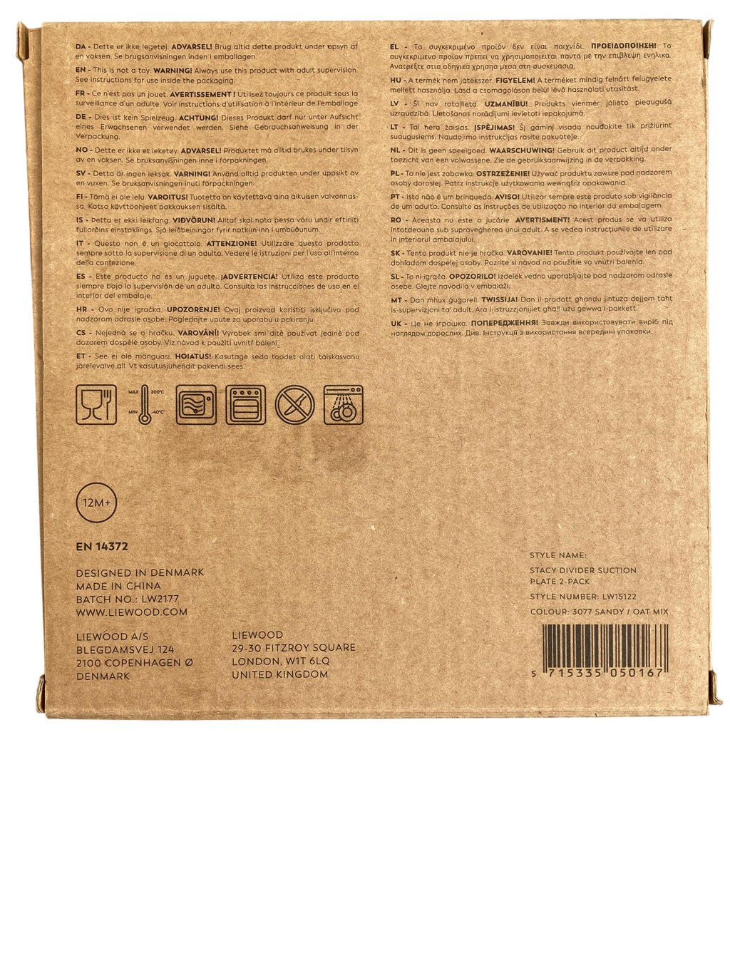 Teller Essen Wohnen & Kinderzimmer Stacy Divider Suction Liewood Label Image Last Season