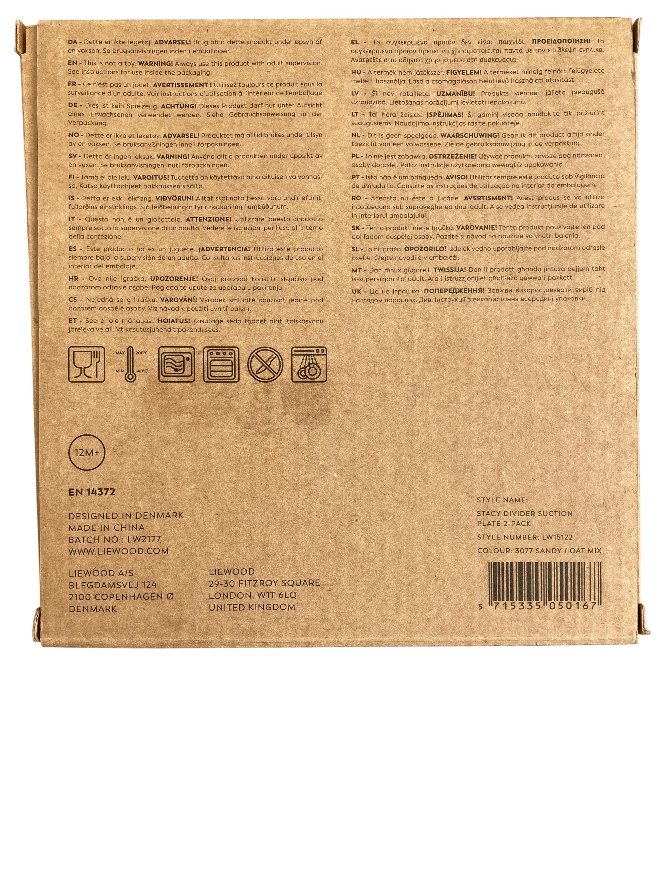 Teller Essen Wohnen & Kinderzimmer Stacy Divider Suction Liewood Label Image Last Season