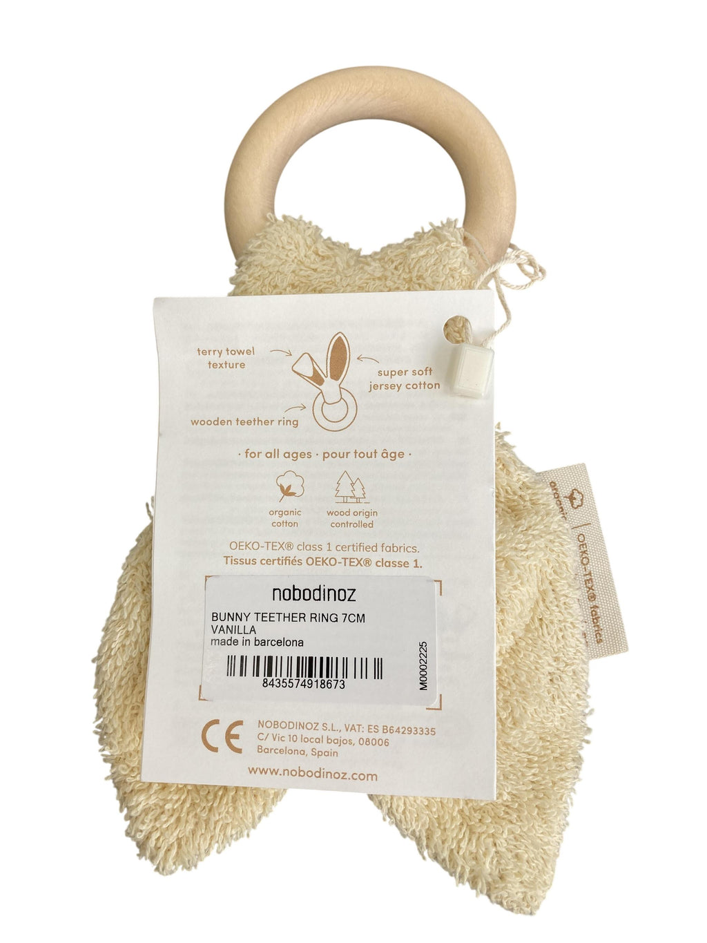 Beißringe & Beißer Babyspielzeuge Spielen & Lernen Beißring Nobodinoz Label Image Last Season