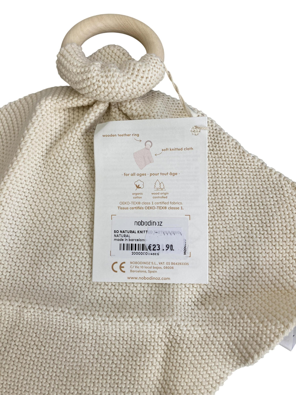 Beißringe & Beißer Babyspielzeuge Spielen & Lernen Beißring Nobodinoz Label Image Last Season