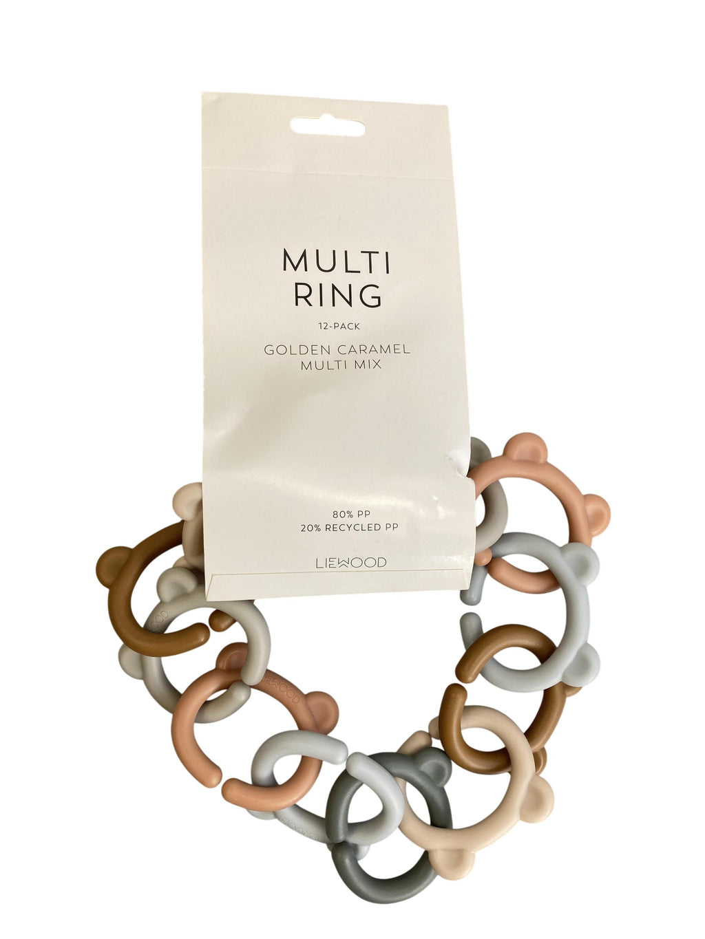 Greifringe Geldbeutel Fußsack Fotobüber Elektrische Kinderzahnbürsten Digitalkameras Desinfektionsgeräte Deckenleuchten Funktionshosen Unterwegs Benedict Multi Ring 12-Pack Liewood Front Image Last Season