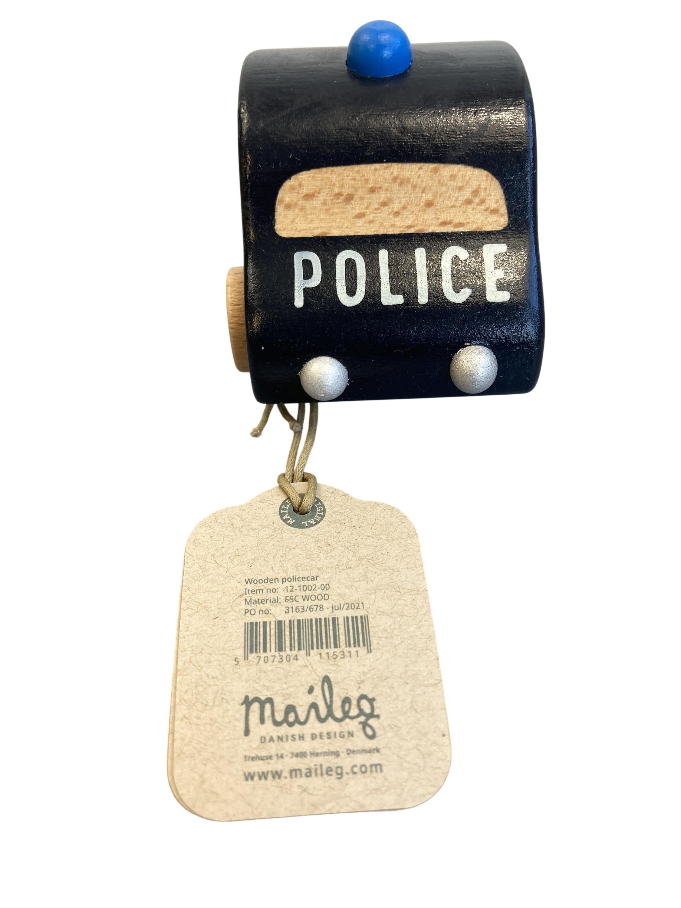 Holzspielzeuge Spielen & Lernen Polizeiauto Maileg Label Image Last Season
