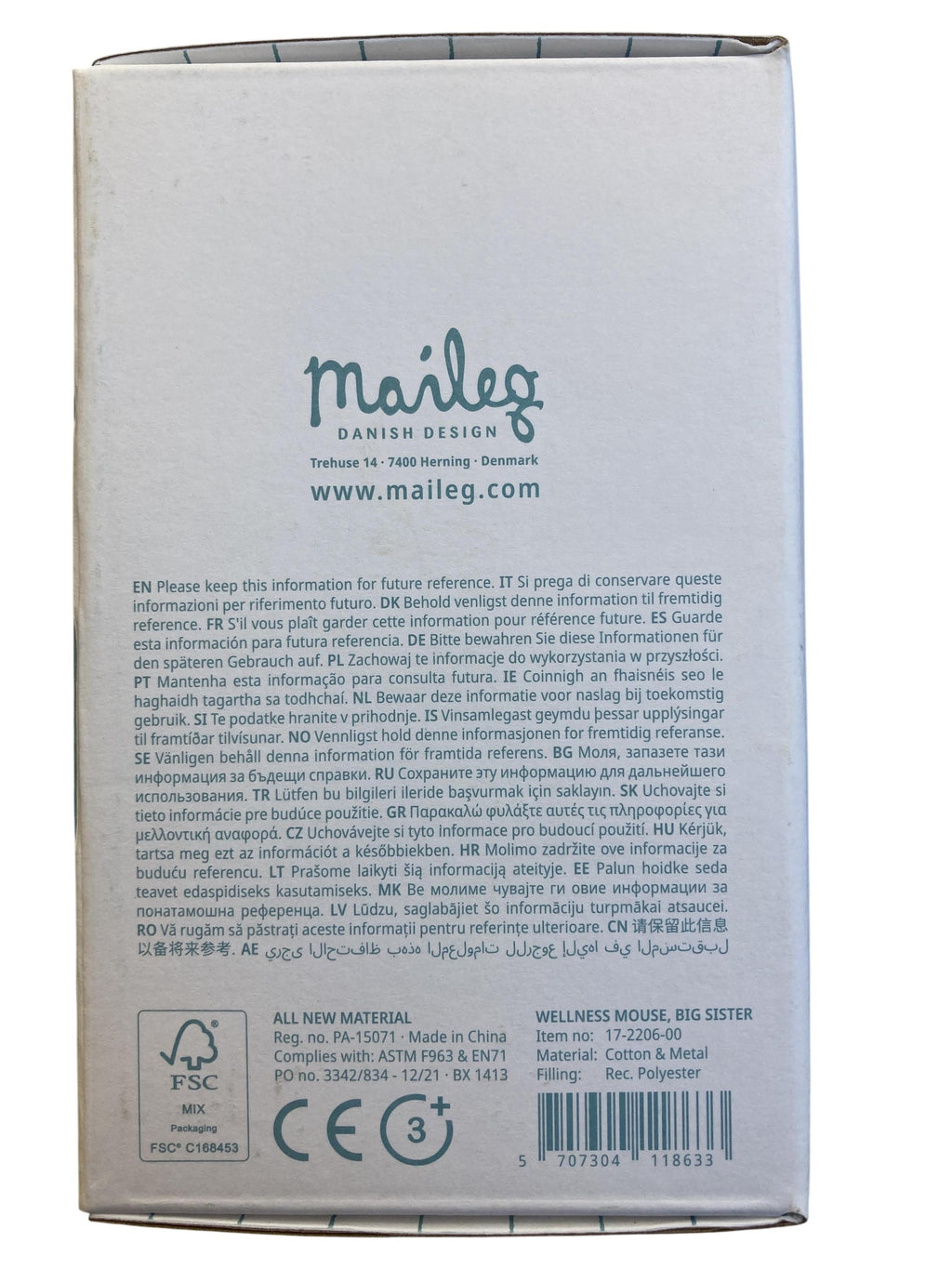 Spielfiguren Figuren & Sammeln Spielen & Lernen Wellness Mouse - Big Sister Maileg Label Image Last Season