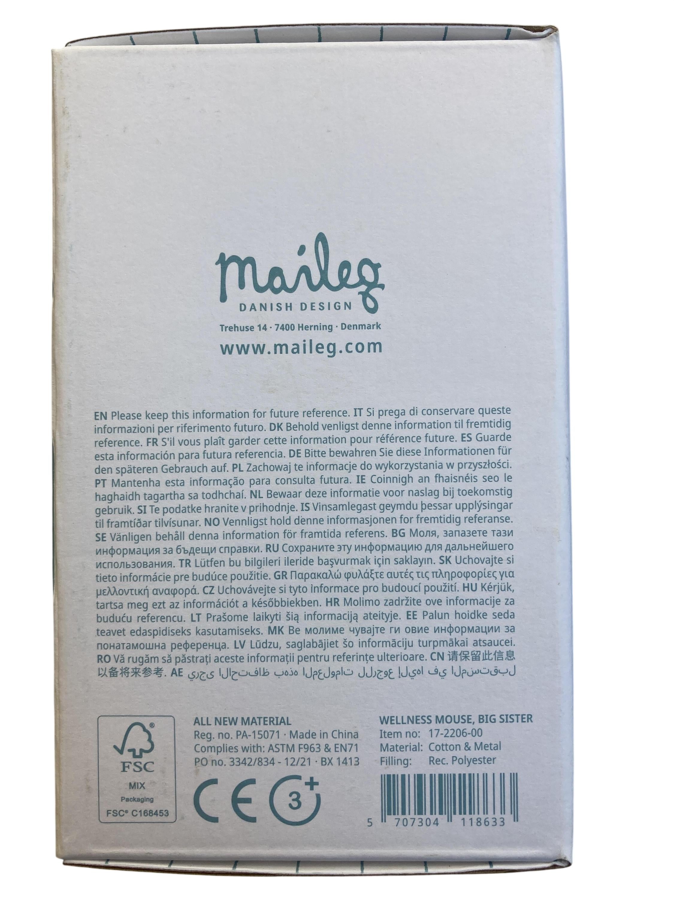 Spielfiguren Figuren & Sammeln Spielen & Lernen Wellness Mouse - Big Sister Maileg Label Image Last Season