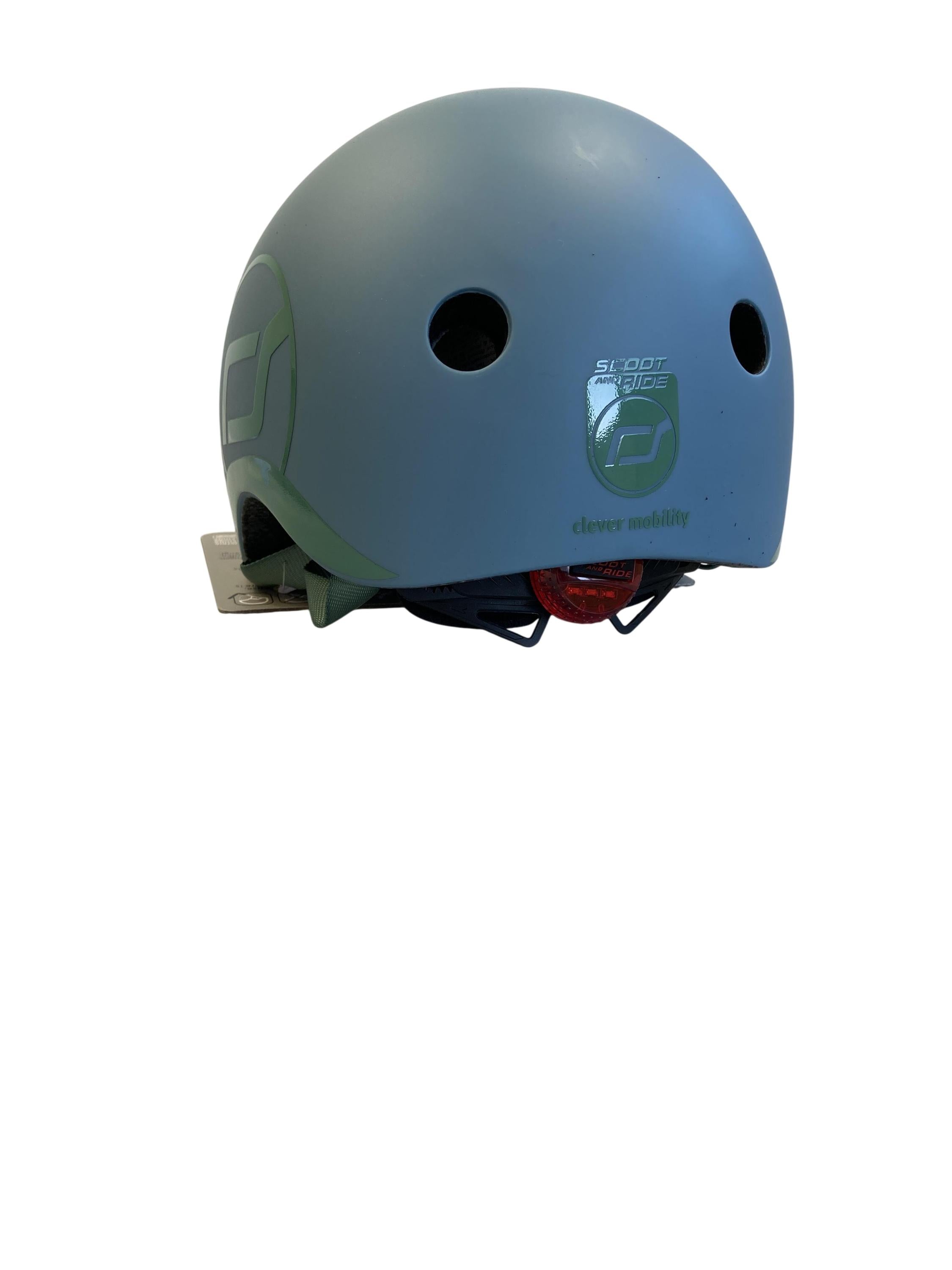 Helme Skating Sportausstattung Safety Helmet steel Scoot and Ride Label Image Last Season
