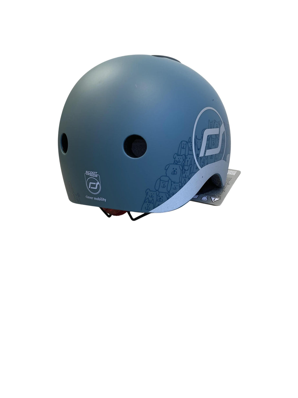 Helme Skating Sportausstattung Safety Helmet Scoot and Ride Rear Image Last Season