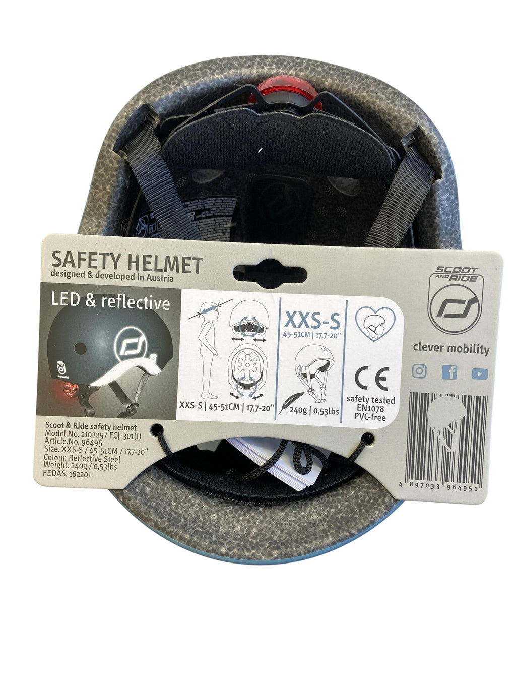 Helme Skating Sportausstattung Safety Helmet Scoot and Ride New Misc Image 1 Last Season