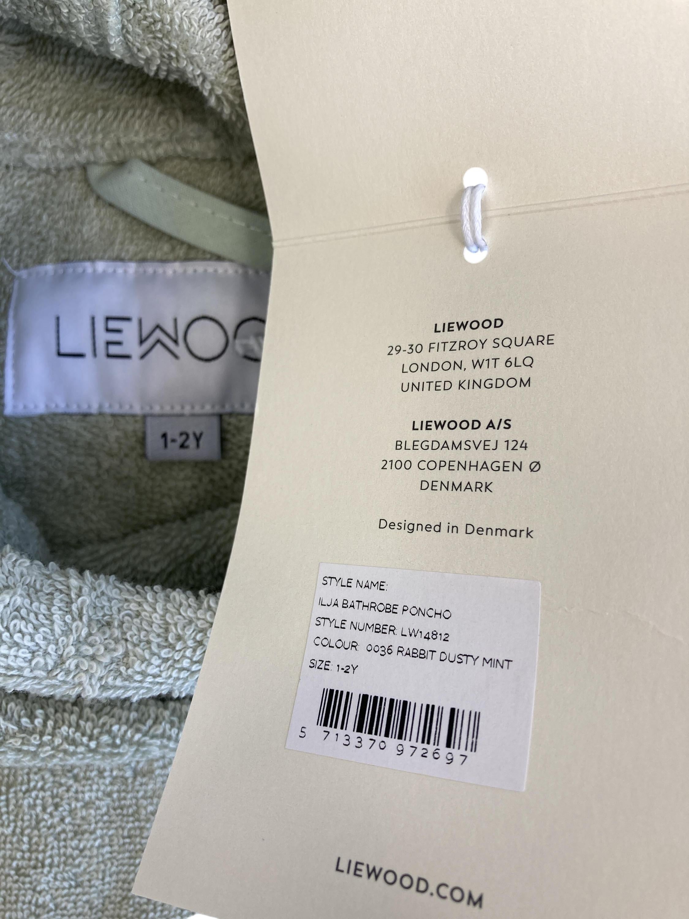 Bademäntel Heimtextilien Wohnen & Kinderzimmer Ilja Bathrobe Poncho Liewood Label Image Last Season