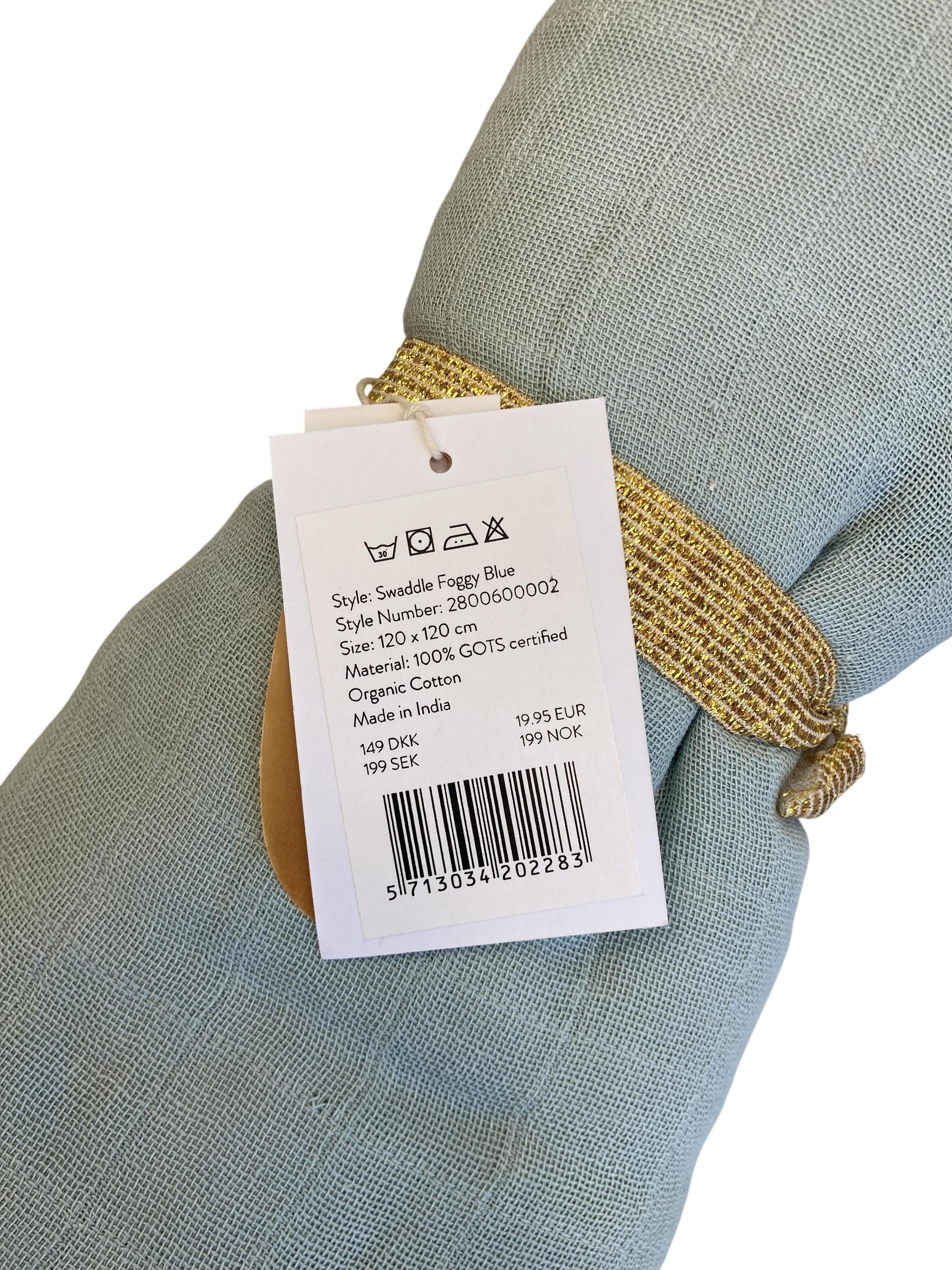 Mulltücher Tücher Pflege Swaddle Foggy Blue Fabelab Label Image Last Season