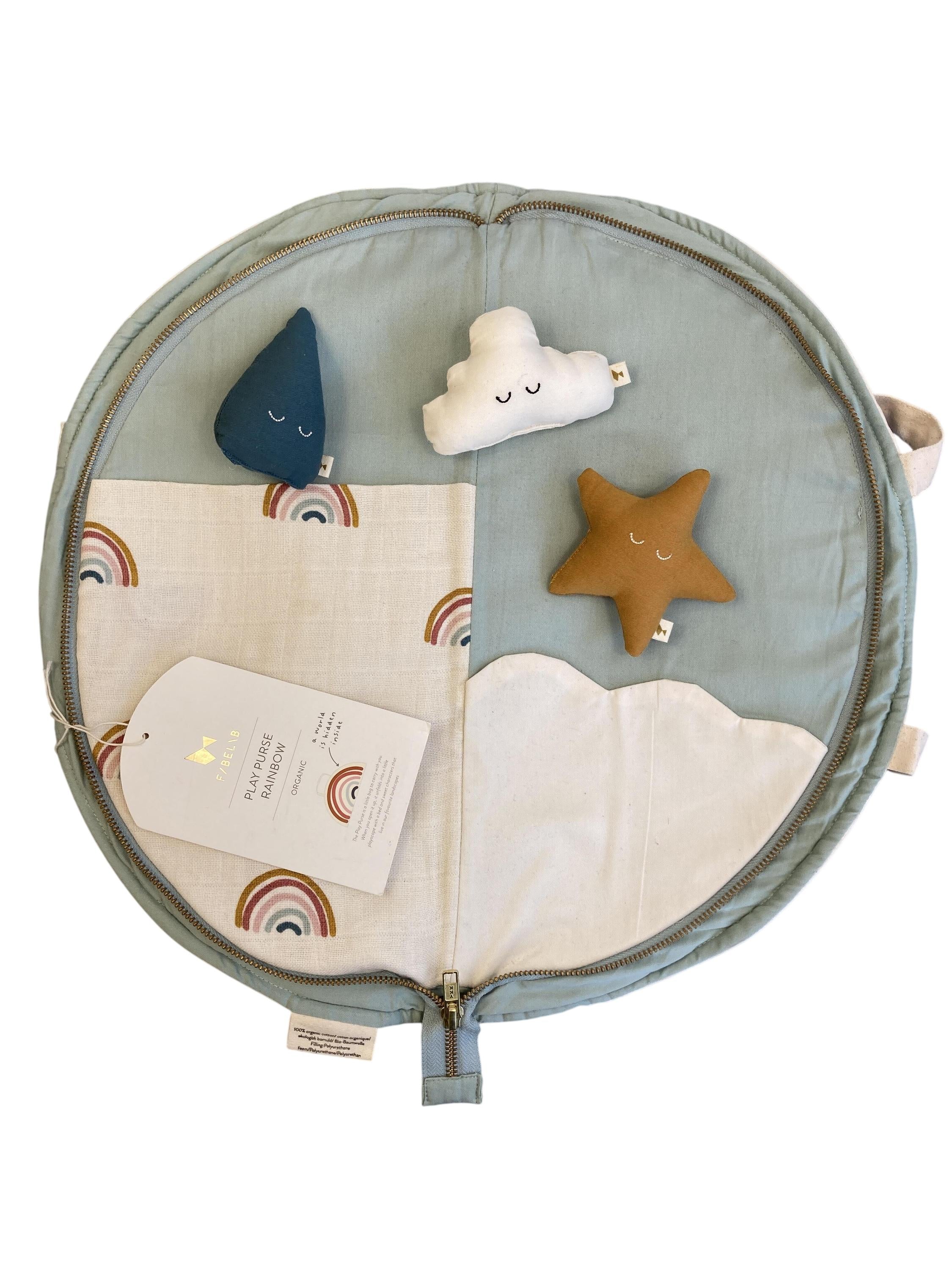 Spielteppiche Heimtextilien Wohnen & Kinderzimmer Play Purse - Rainbow Fabelab Rear Image Last Season