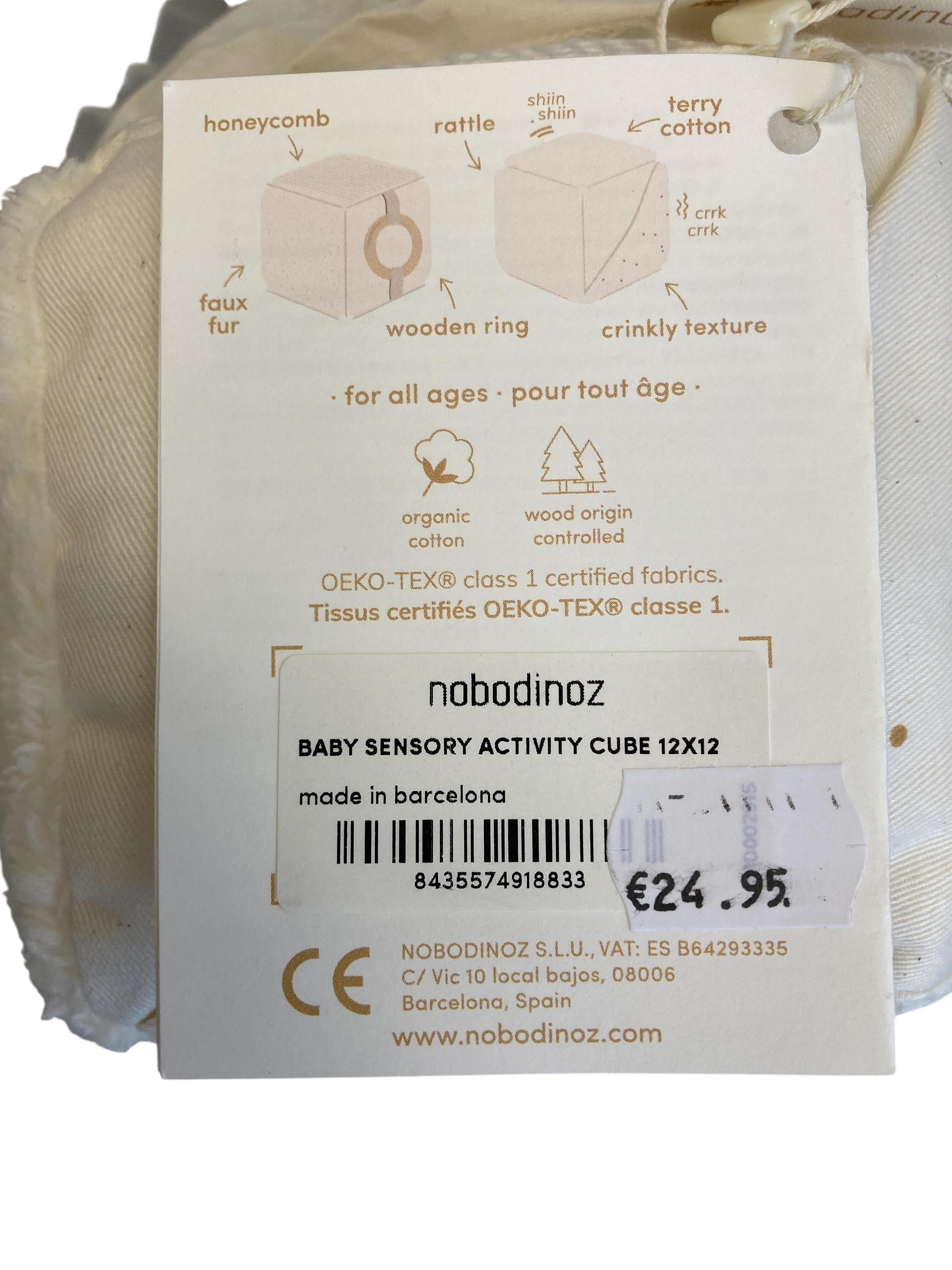 Babyspielzeuge Spielen & Lernen Baby Sensory Activity Cube Nobodinoz Label Image Last Season