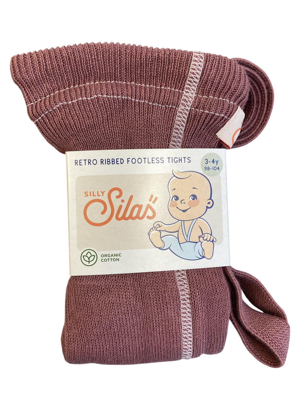 Strumpfhosen Socken & Strumpfhosen Kleidung Retro - Rippstrumpfhose ohne Fußteil Silly Silas Front Image Last Season