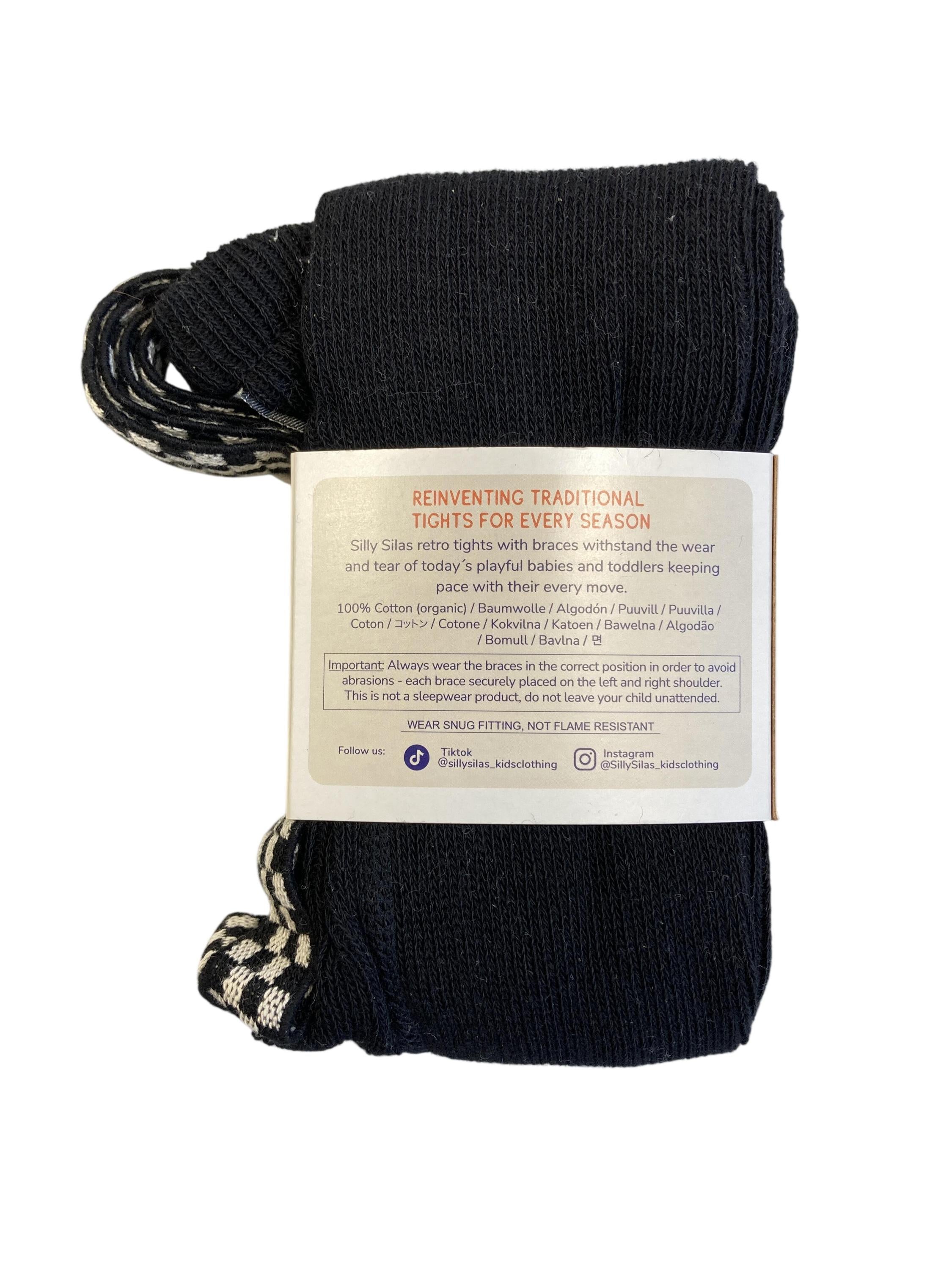 Strumpfhosen Socken & Strumpfhosen Kleidung Retro - Rippstrumpfhose ohne Fußteil Silly Silas Rear Image Last Season